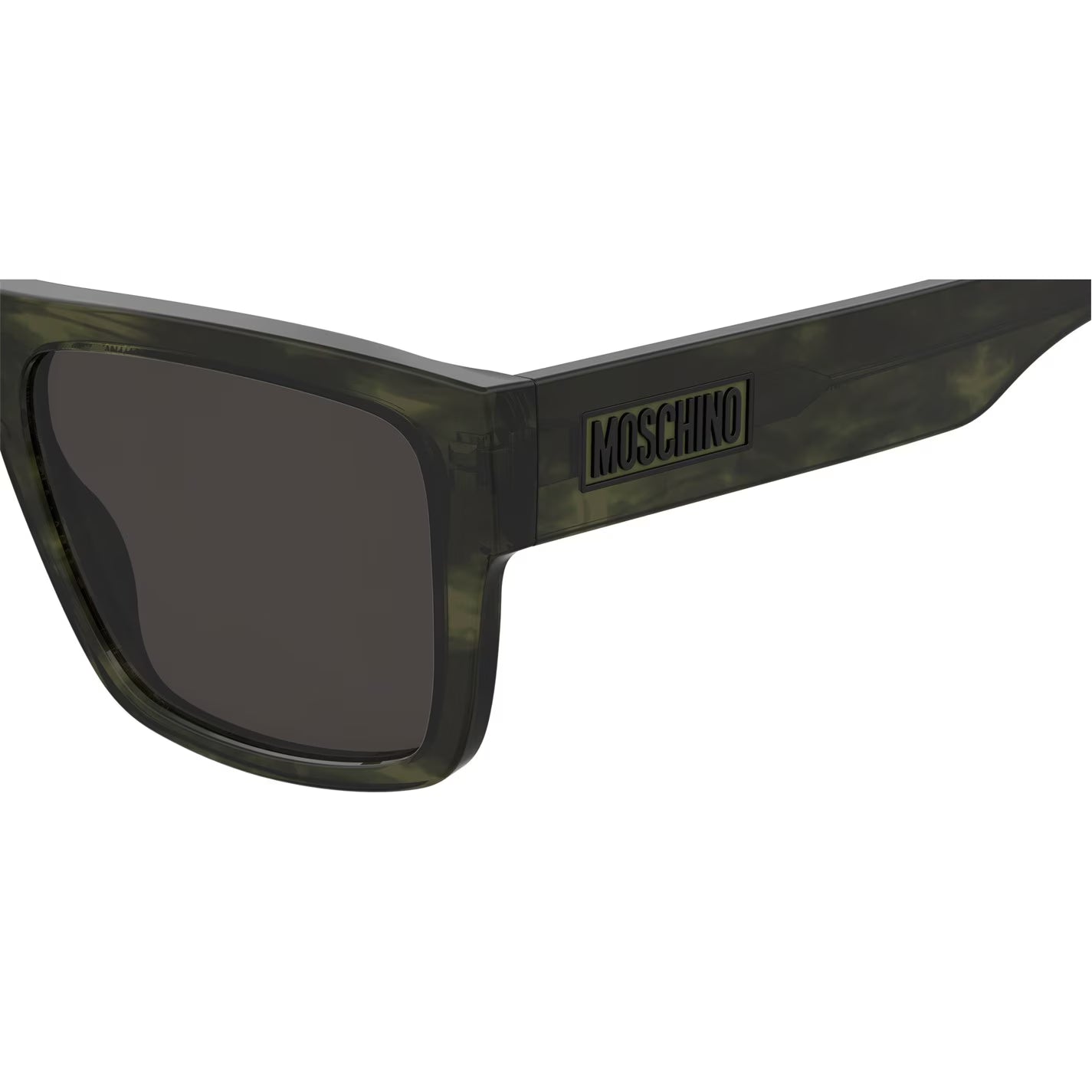 Moschino Men's Rect Top Round Sunglasses