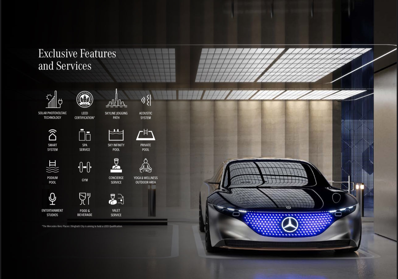 Mercedes Benz City Studio 1-2-3-4-5 Bedroom Ultra Luxury Residences and Penthouses