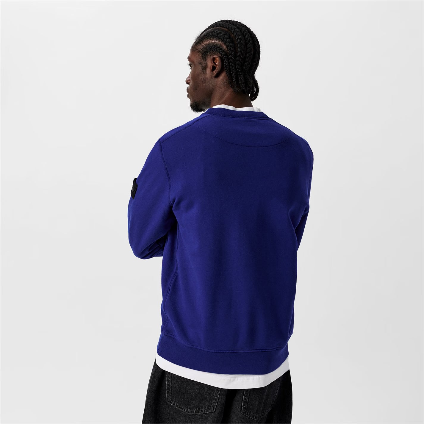 Men's Logo Lightweight Cotton Fleece Jumper