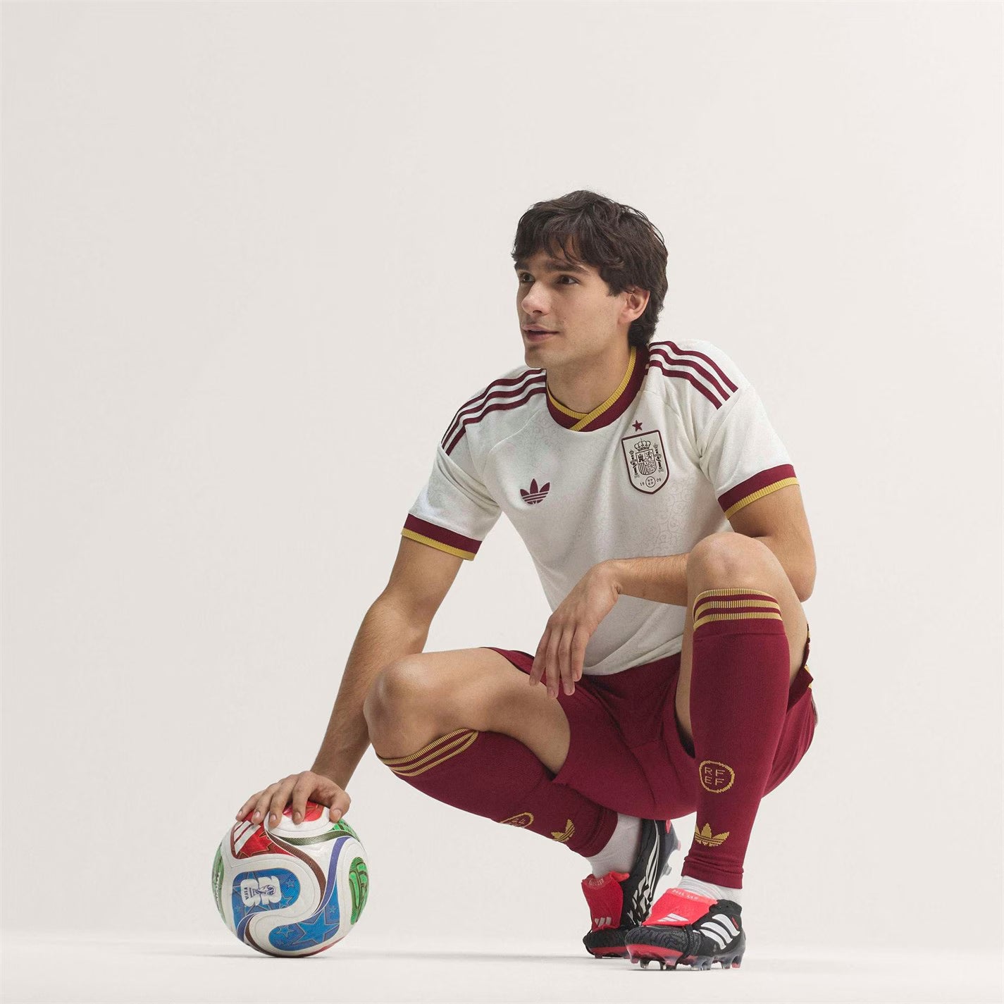 adidas Spain Authentic Away Shirt World Cup 2026 Adults