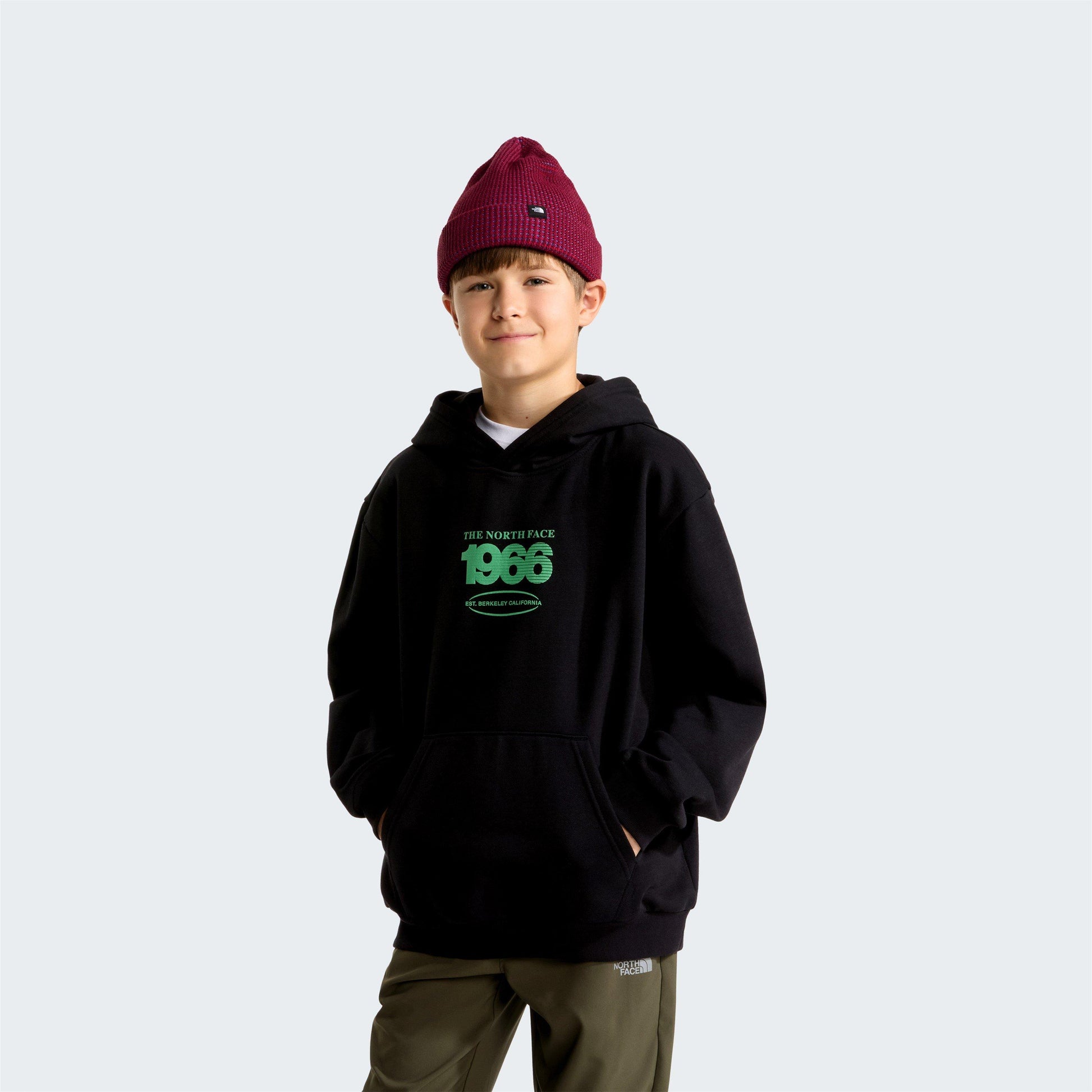 The North Face TNF Juniors Track Relaxed Graphic Hoodie