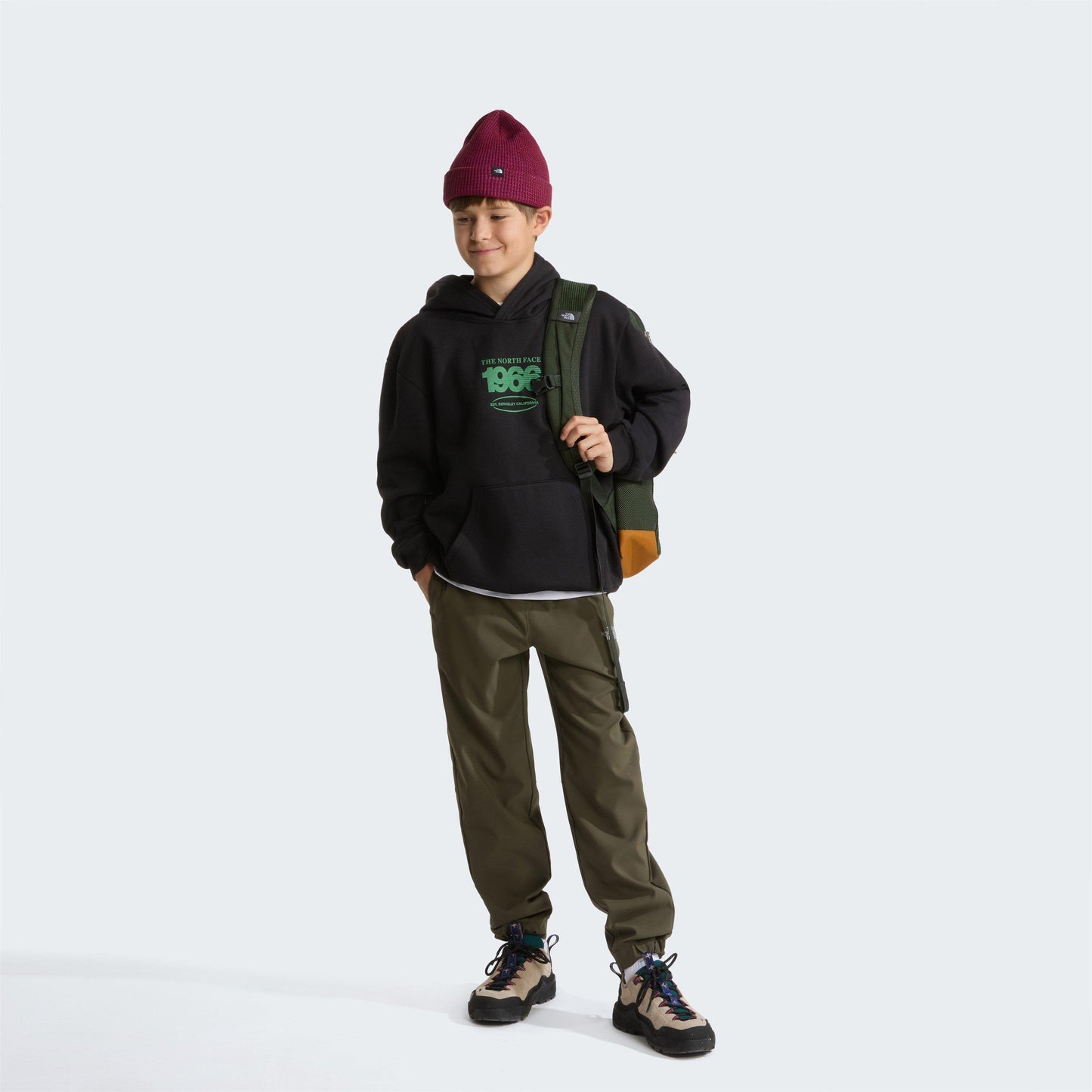 The North Face TNF Juniors Track Relaxed Graphic Hoodie