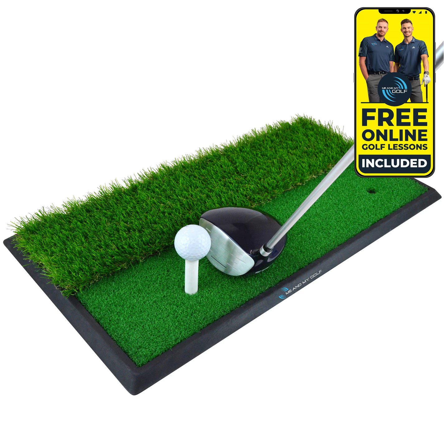 Me And My Golf Dual-Turf Golf Hitting Mat