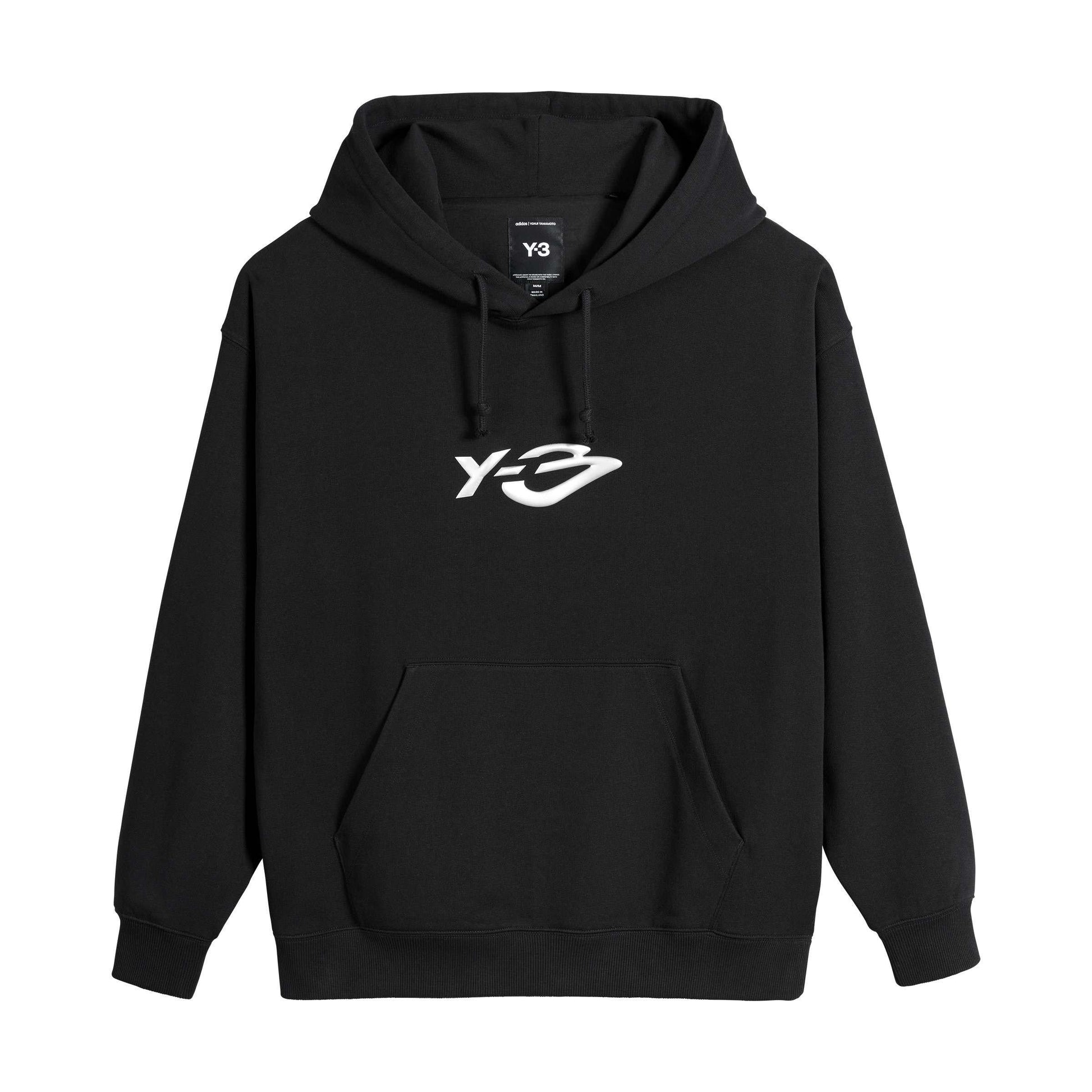 Y3 French Terry Liquid Logo Hoodie