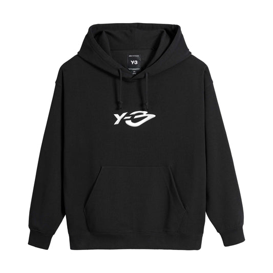 Y3 French Terry Liquid Logo Hoodie
