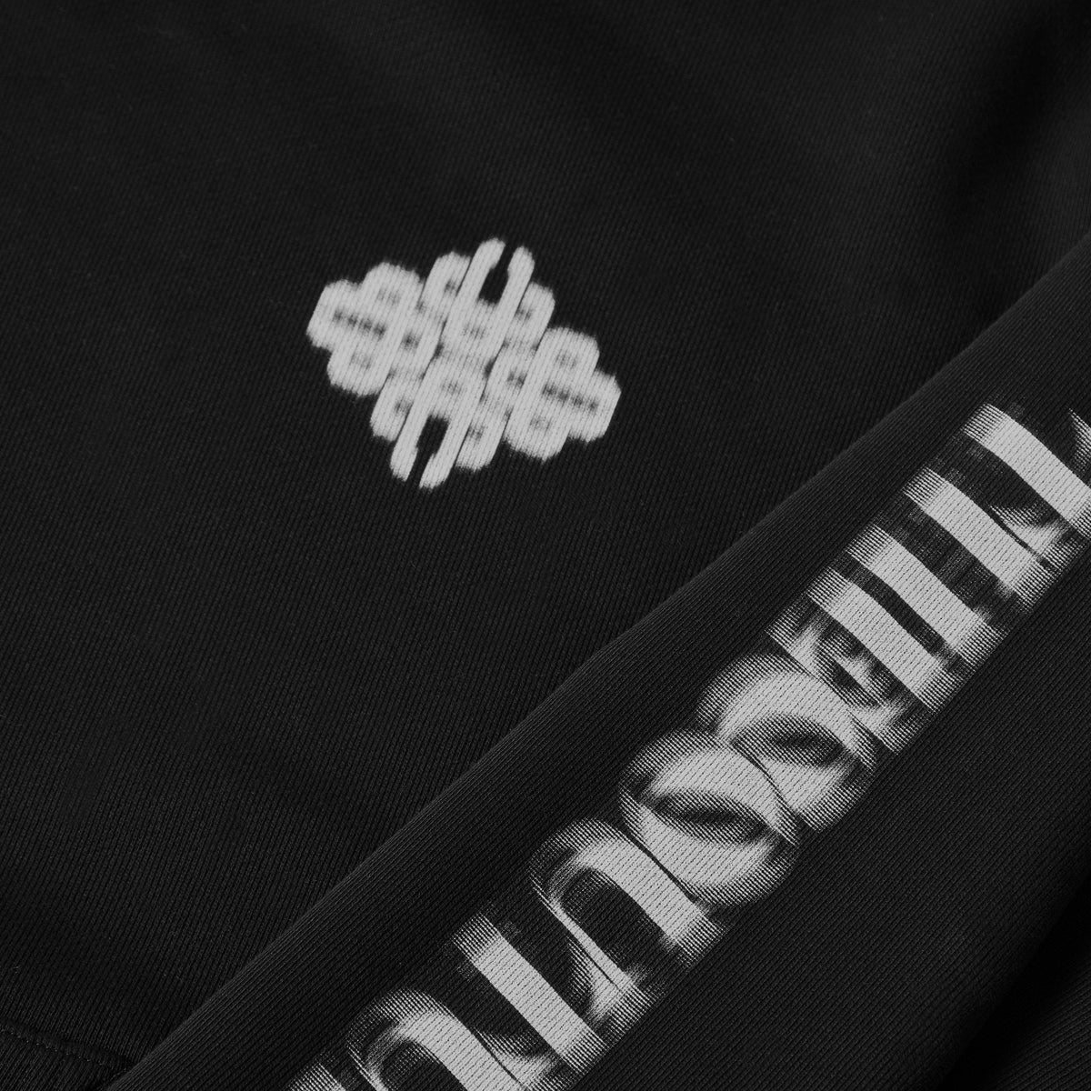 The Couture Club Men's Blurred Pull Over Hoodie