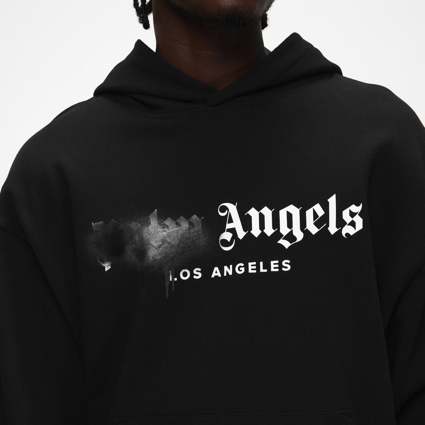 Palm Angels Men's Spray Pull Over Hoodie