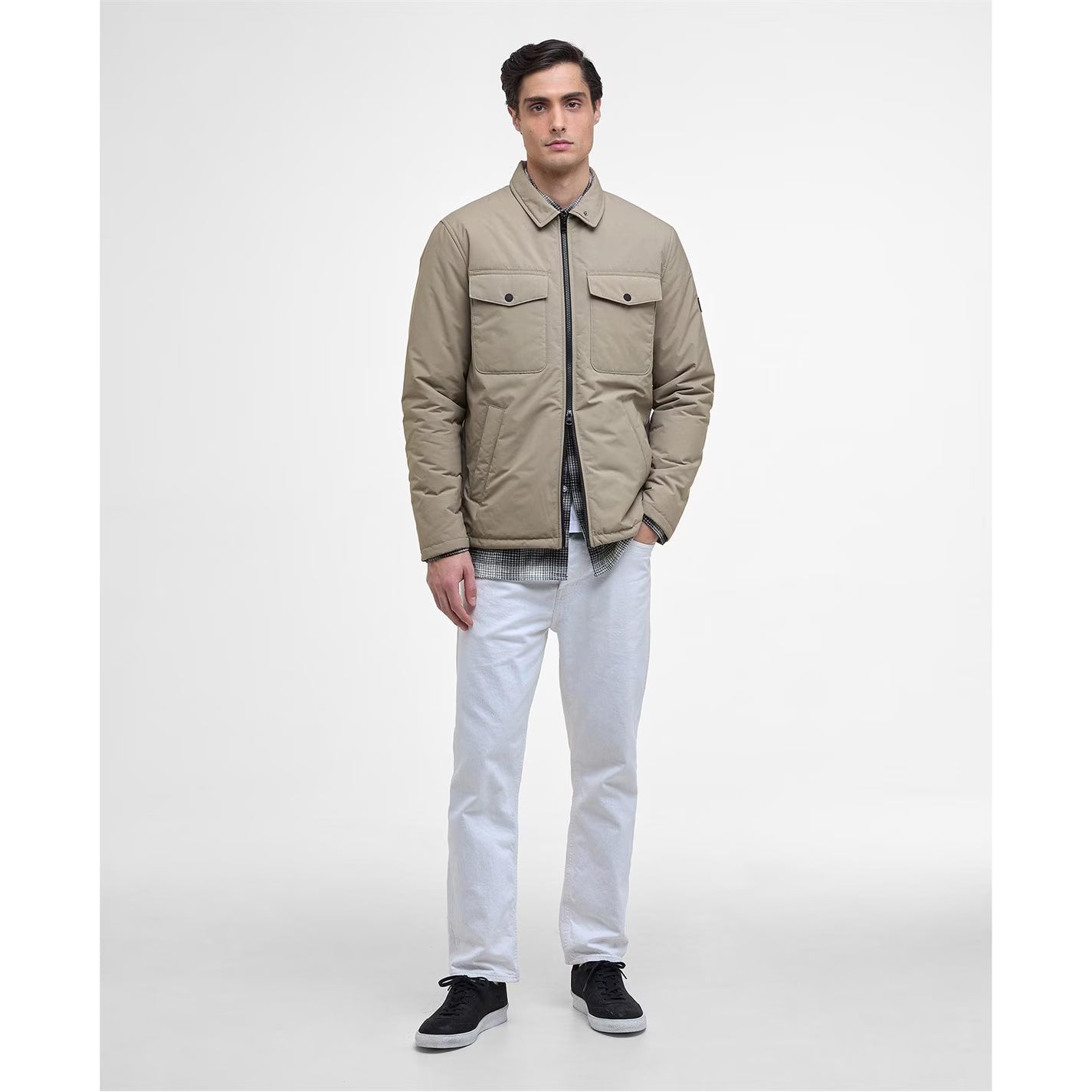 Men's Distill Quilted Long Sleeve Overshirt