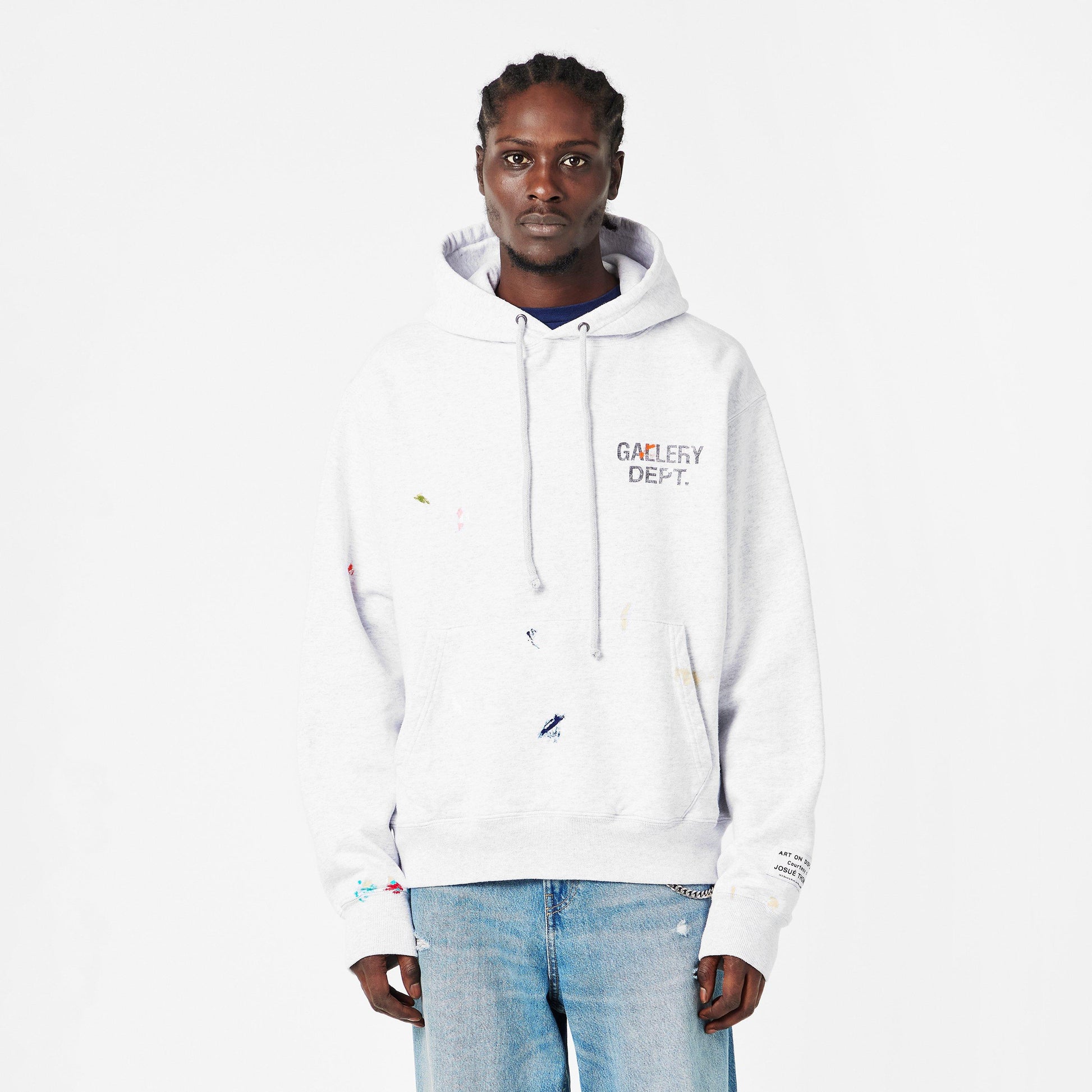 Gallery Dept Men's GD Pull Over Kangaroo Pocket Hoodie