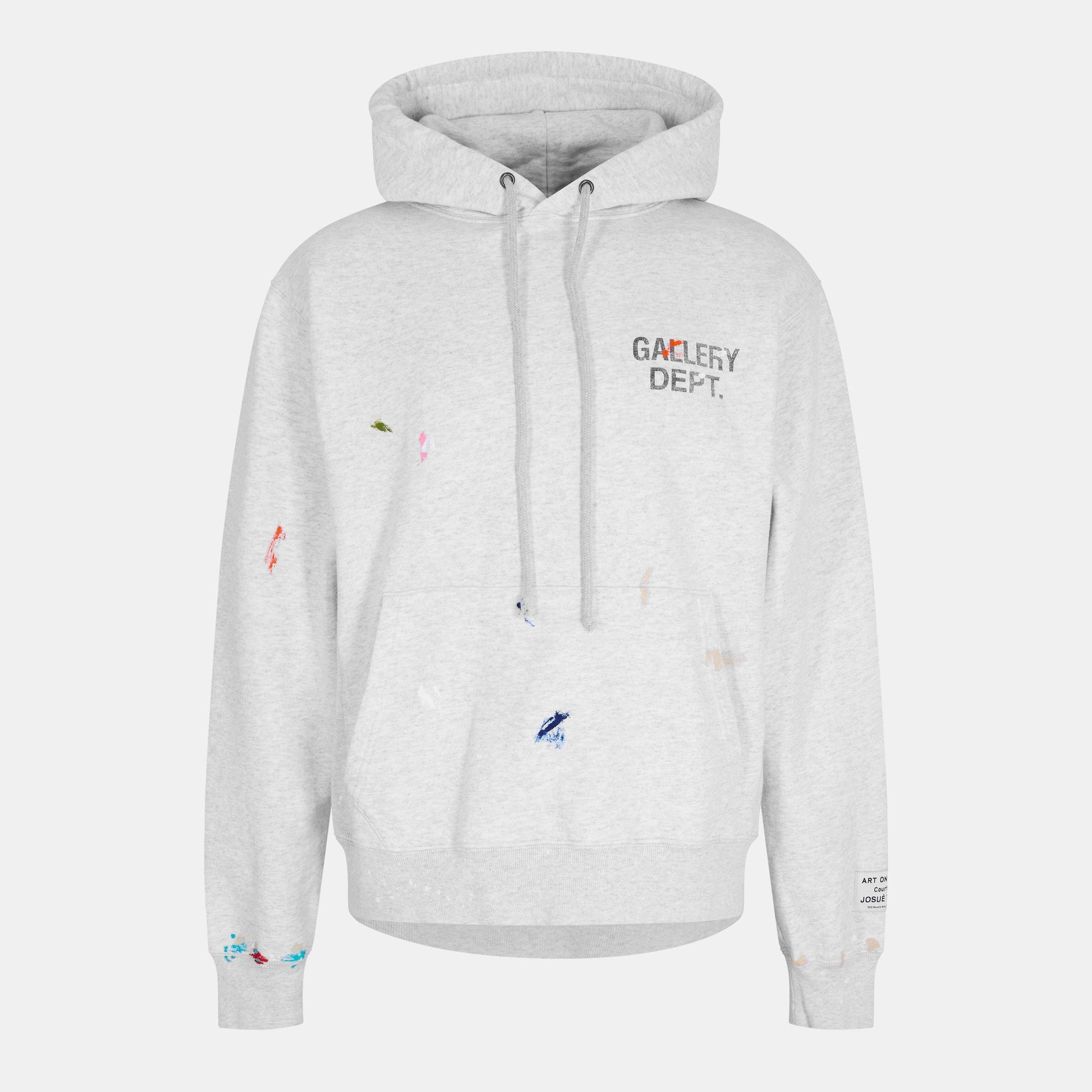 Gallery Dept Men's GD Pull Over Kangaroo Pocket Hoodie