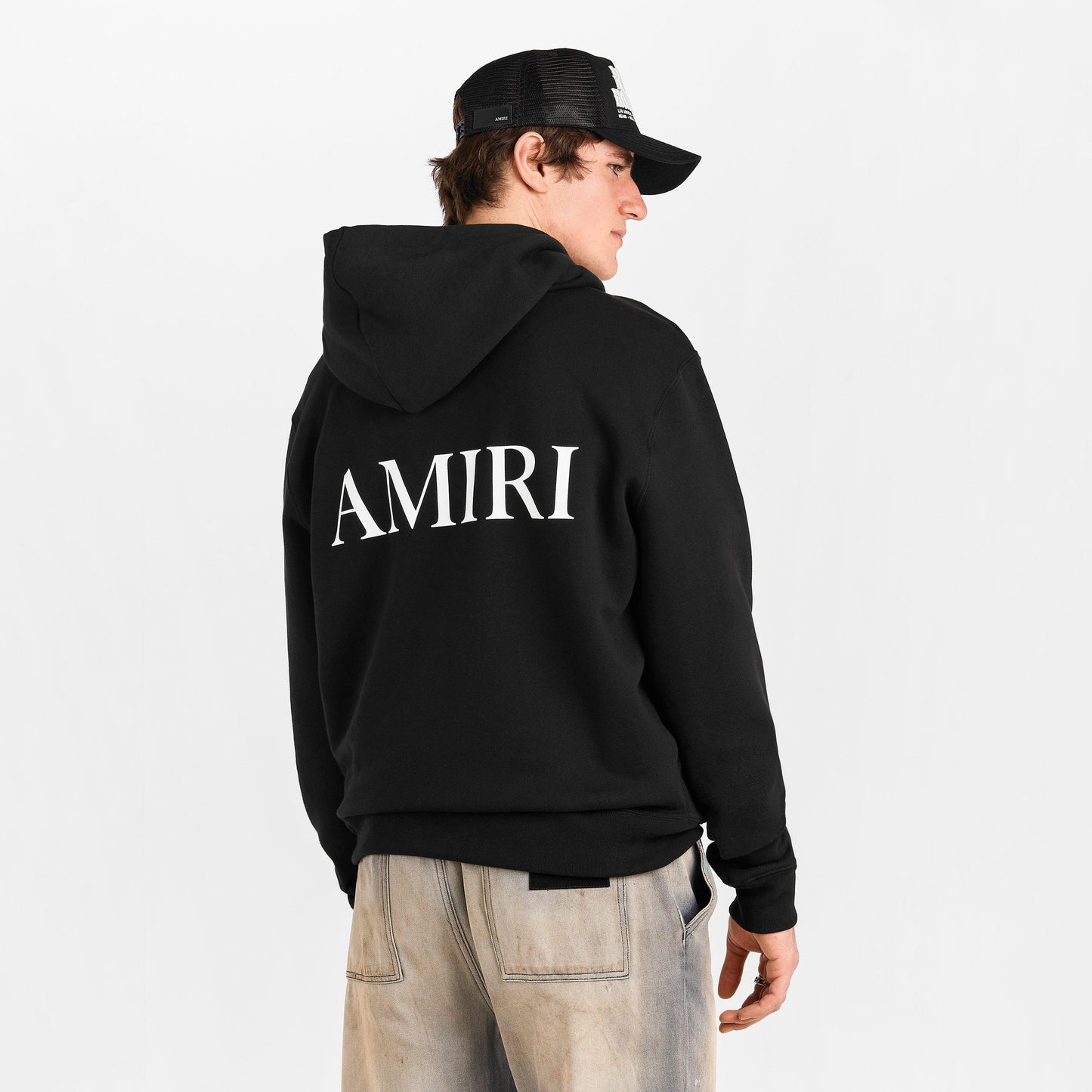 Amiri Men's MA Logo Pull Over Hoodie