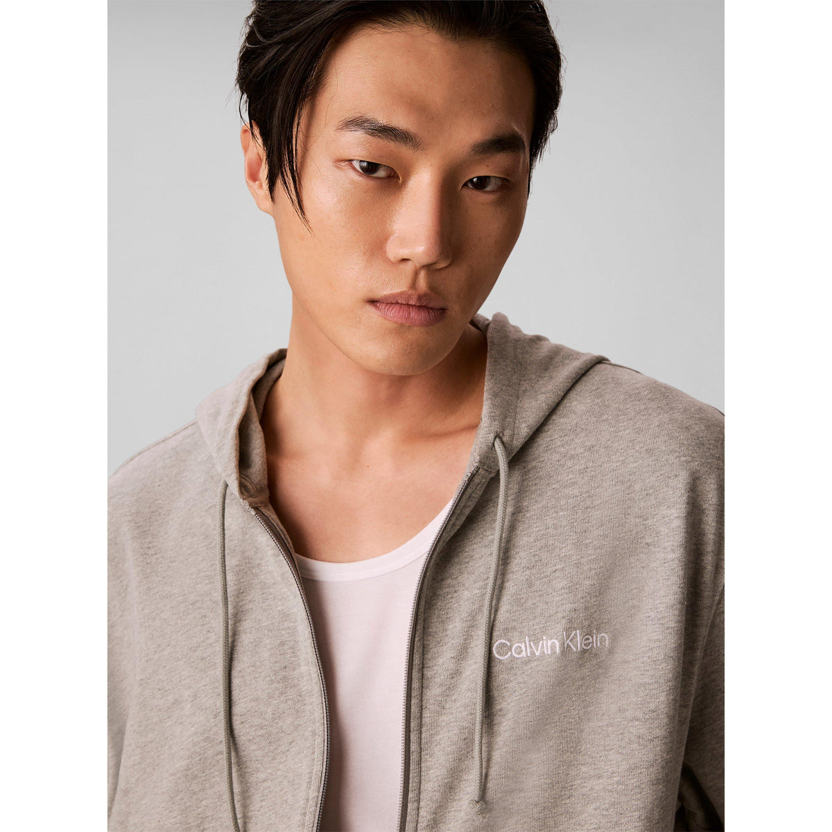 Calvin Klein Men's Icon Lounge Cotton Long-Sleeve Hoodie