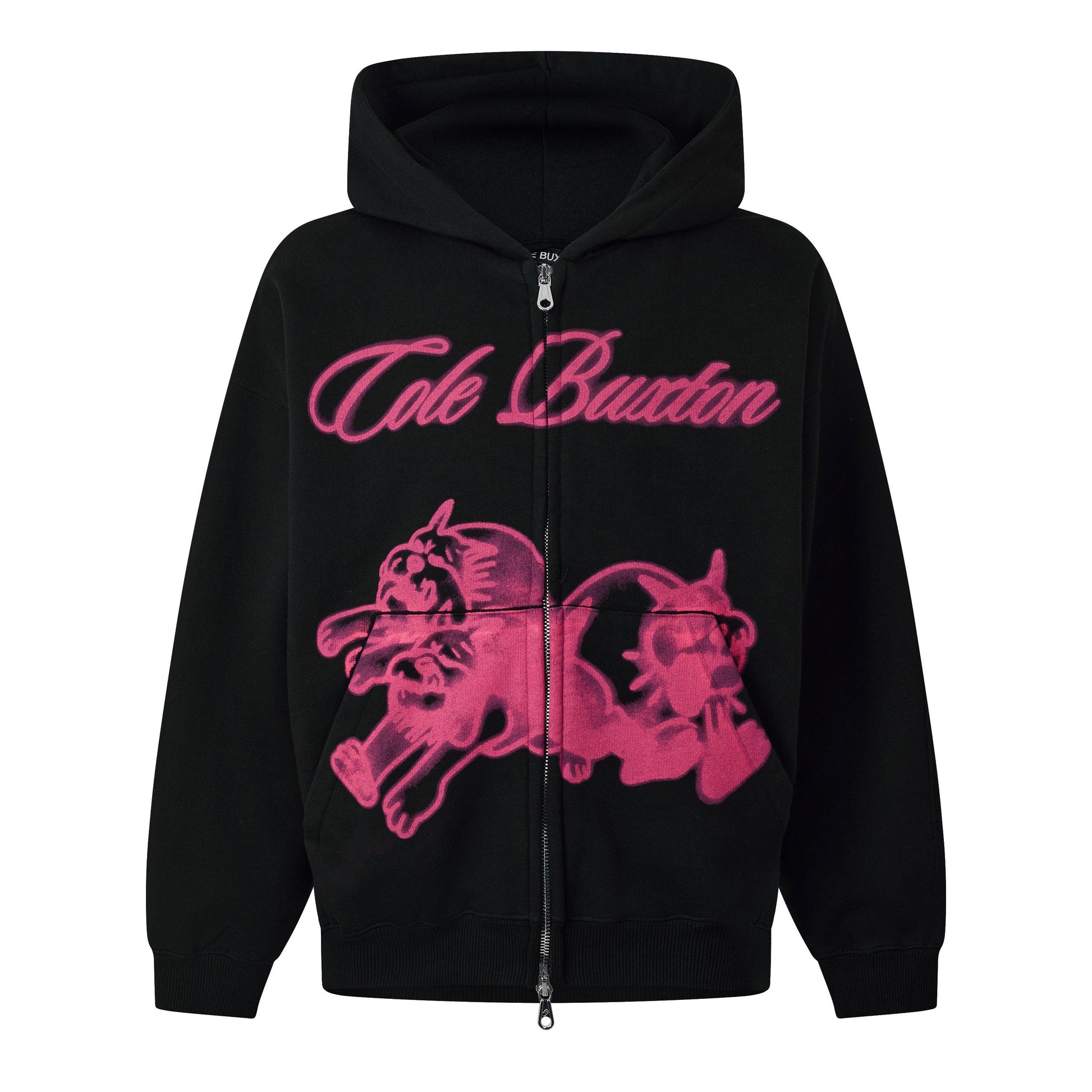 Cole Buxton Men's Bull Dog Zip Hoodie