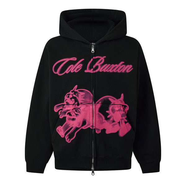 Cole Buxton Men's Bull Dog Zip Hoodie