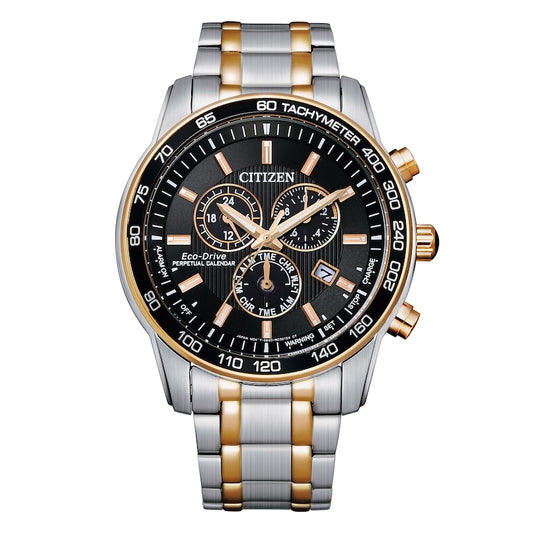 Citizen Eco-Drive Men's Perpetual Calendar Two-Tone Watch