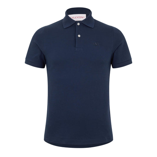 Valentino Men's Vlogo Short Sleeve Polo Shirt
