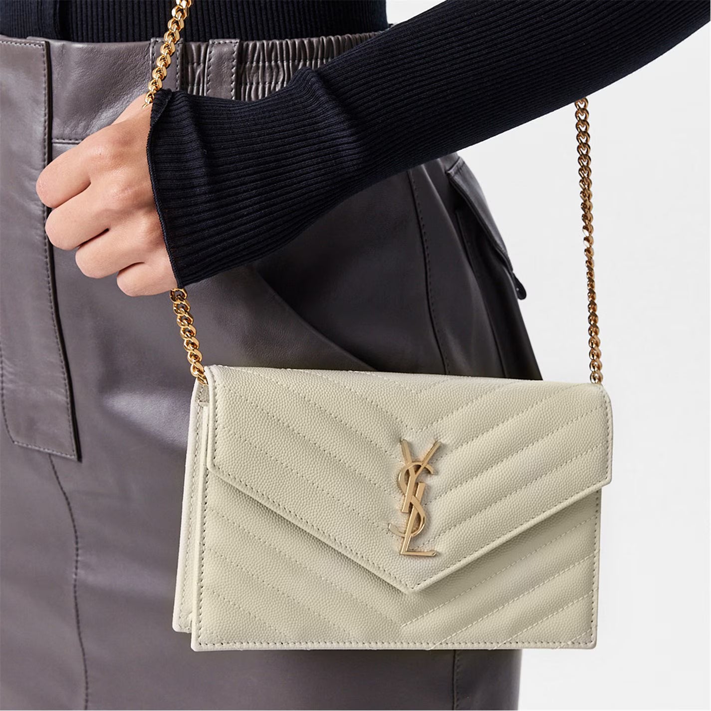 Monogram Envelope Crossbody Bag