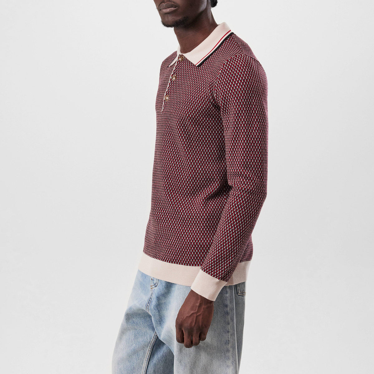 Valentino Garavani Knitted Polo Shirt