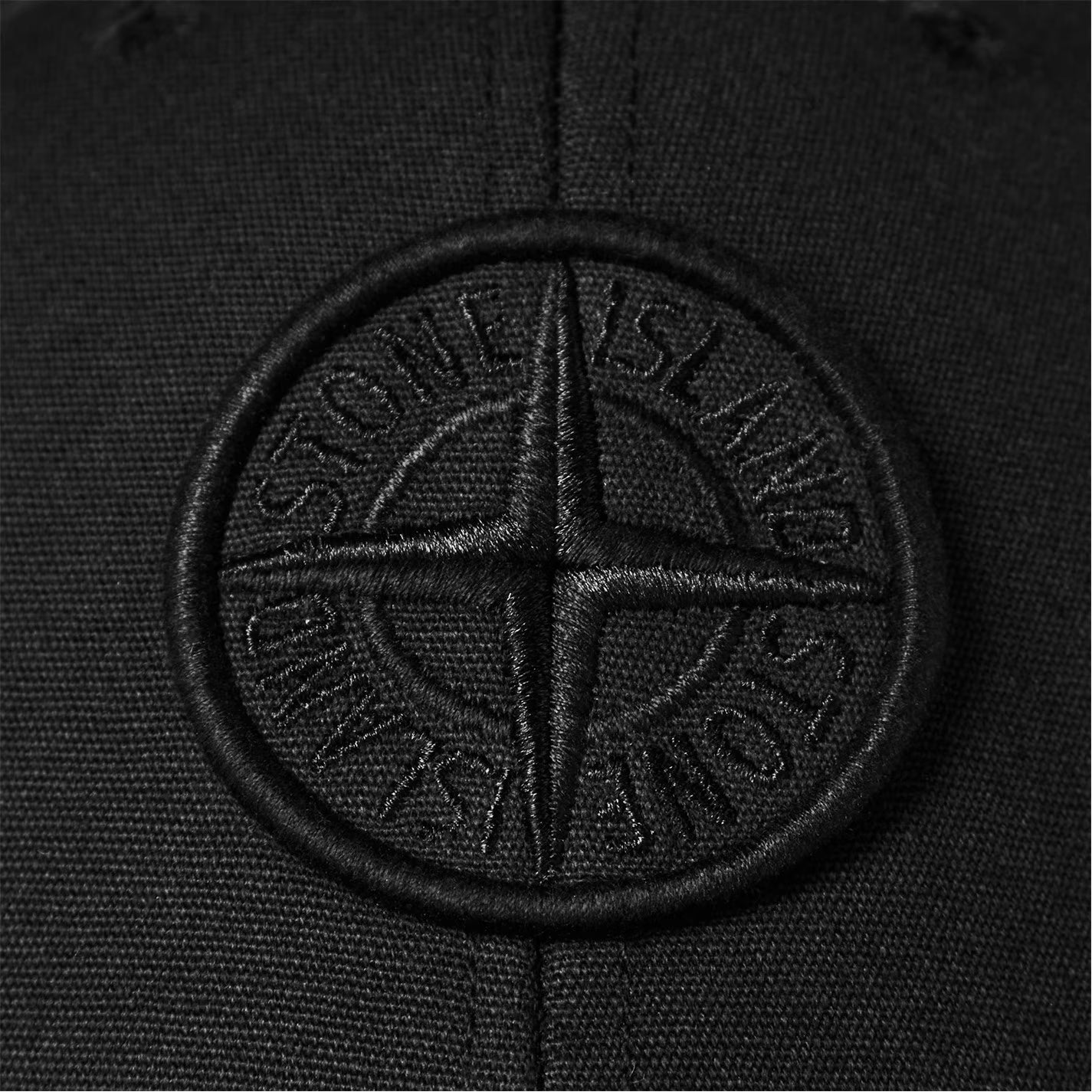 STONE ISLAND Men's Plain Cotton Rep Cap - £115