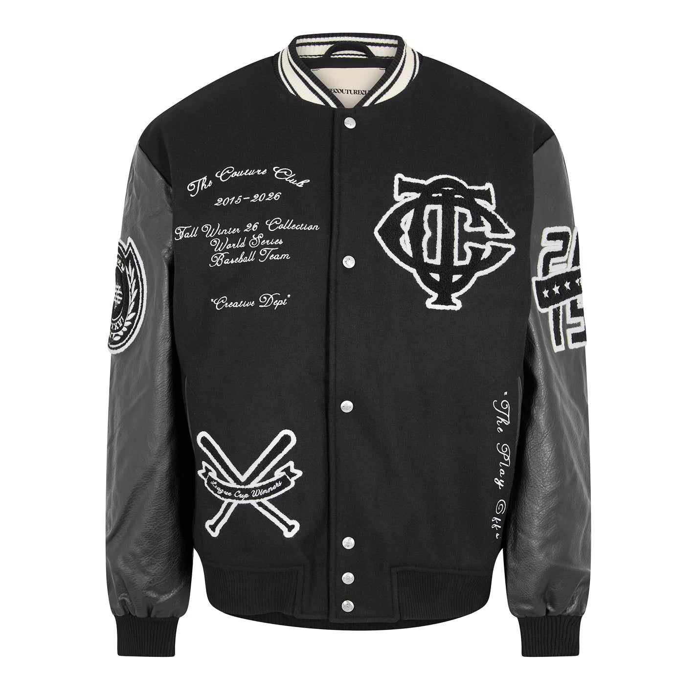 THE COUTURE CLUB Couture Varsity Jckt Sn62