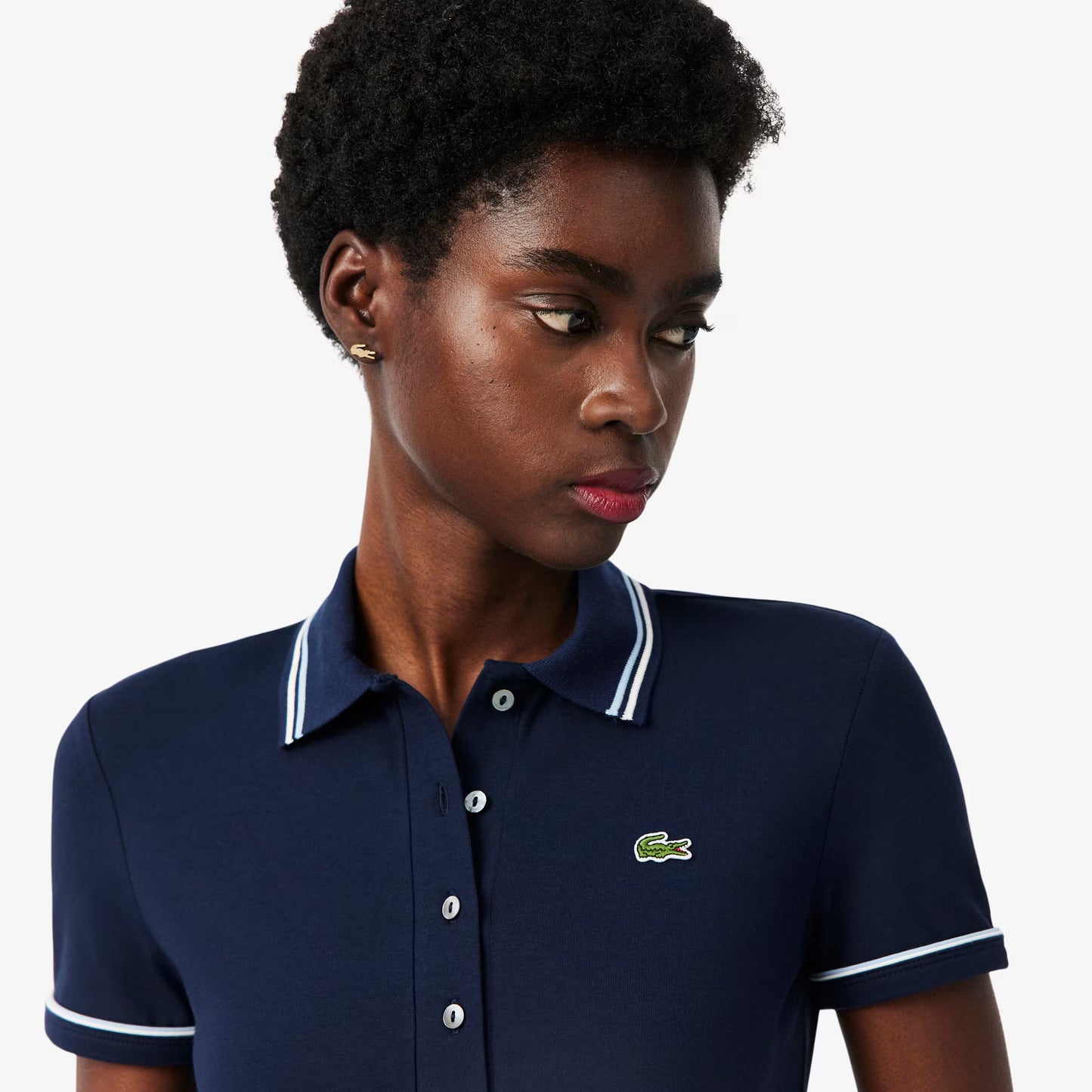 L.12.D Slim Fit Trim Detail Polo Shirt