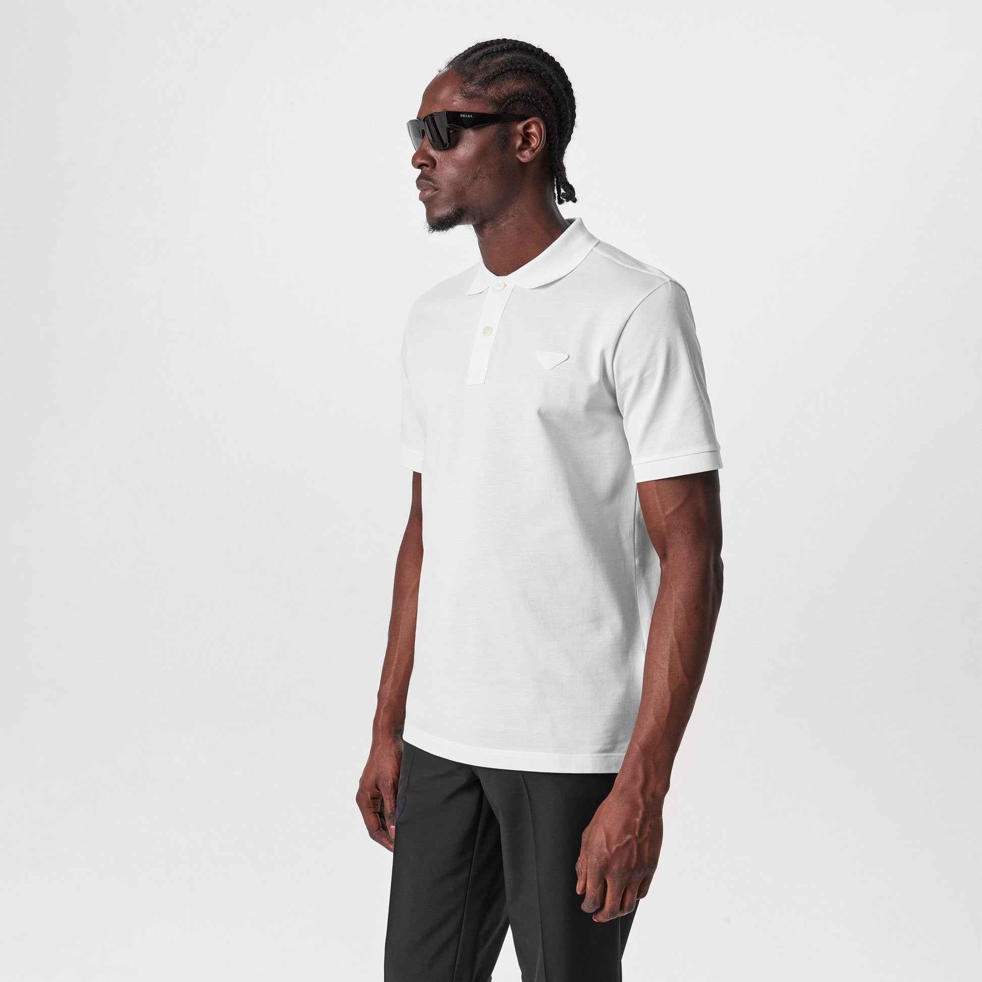 Prada Logo Polo Shirt