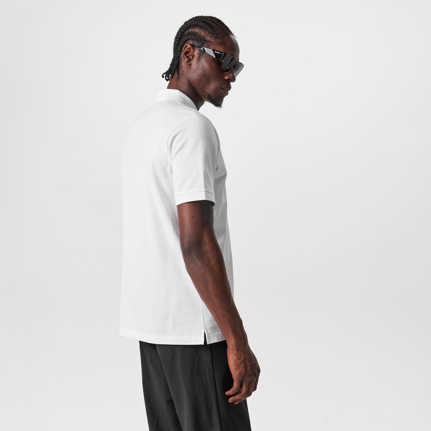 Prada Logo Polo Shirt
