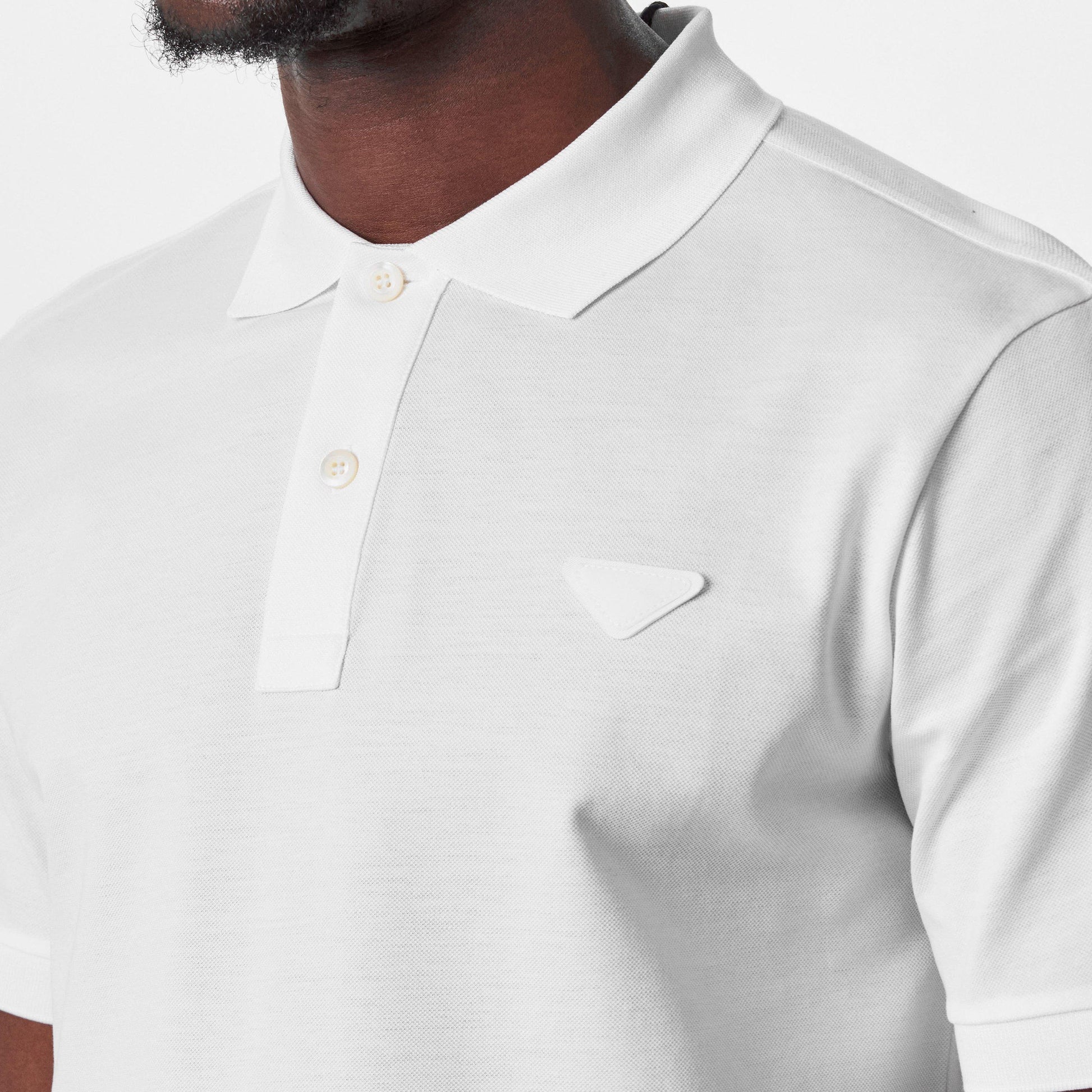 Prada Logo Polo Shirt