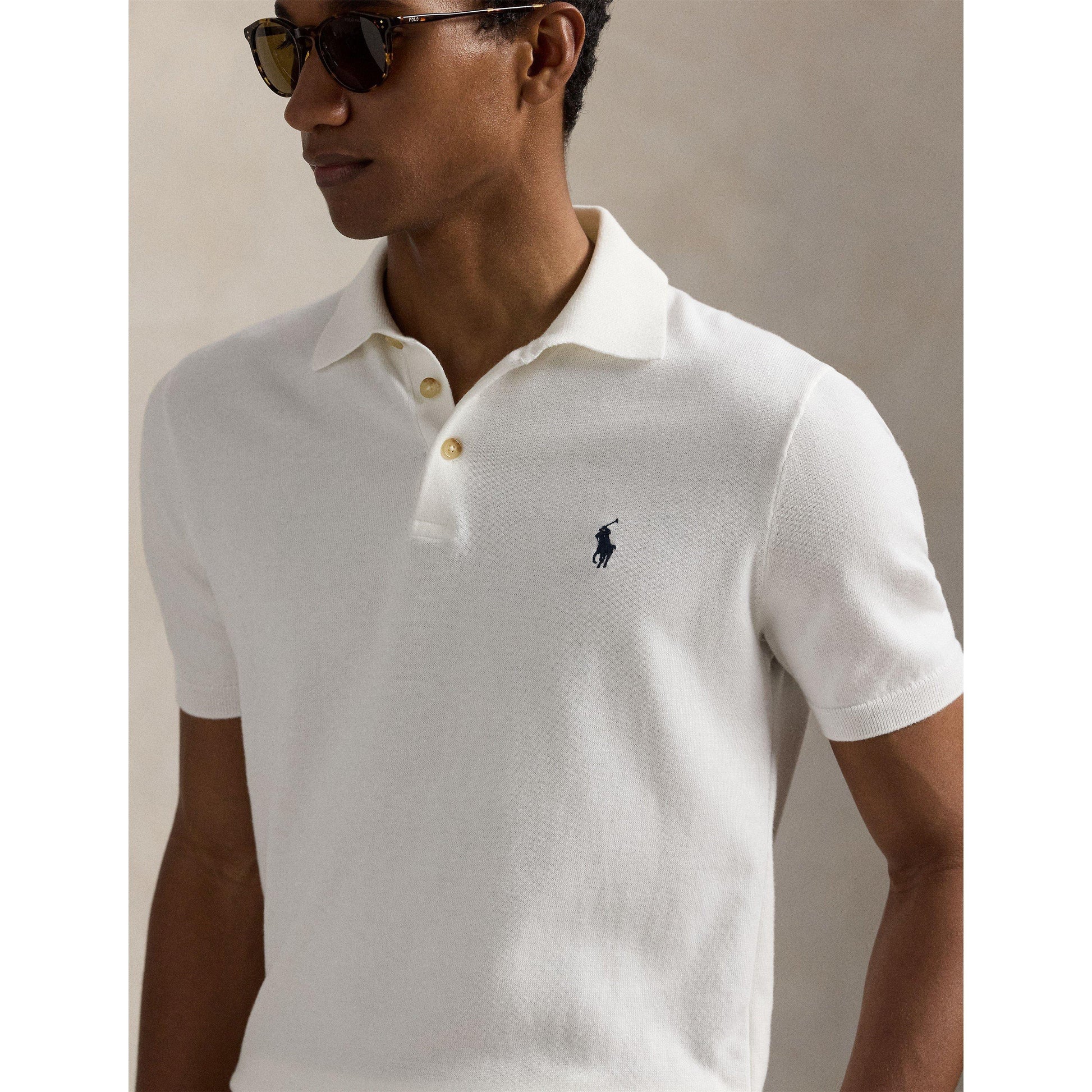 Polo Ralph Lauren Men's Knitted Short Sleeve Shirt