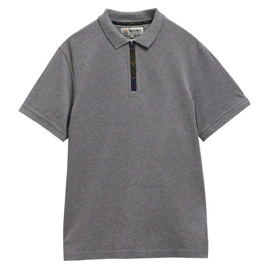 Barbour B.Li Stately Zp Polo Sn64