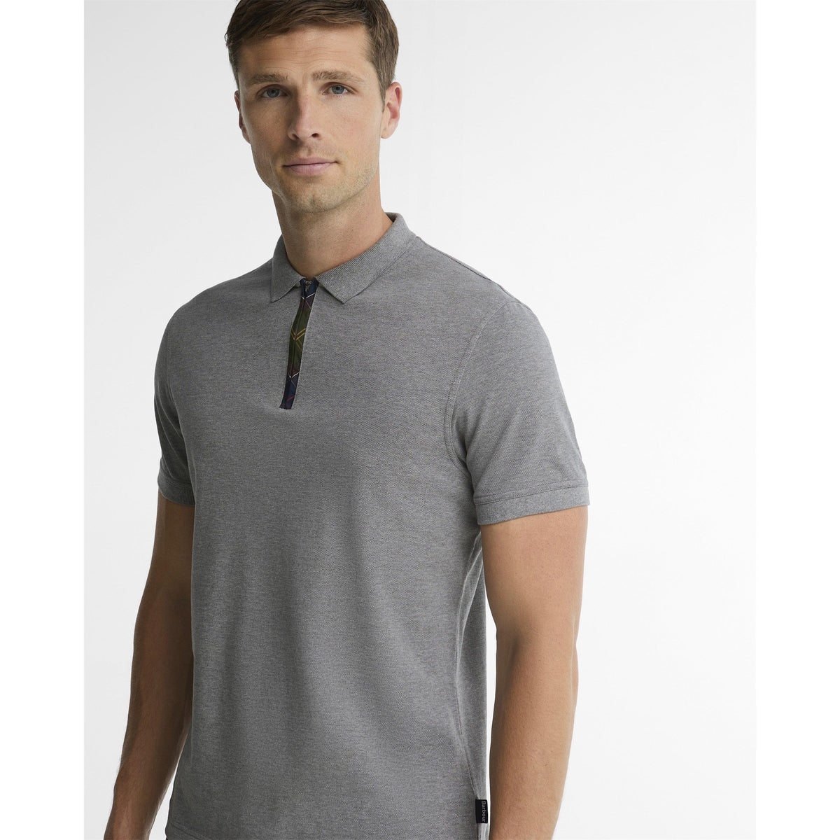 Barbour B.Li Stately Zp Polo Sn64