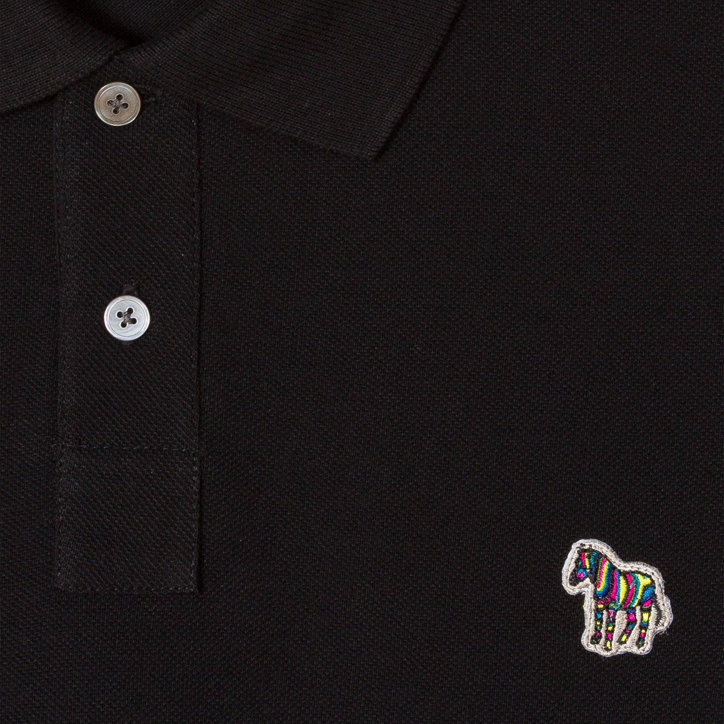 PS Paul Smith Men's Regular Fit Zebra Polo Shirt