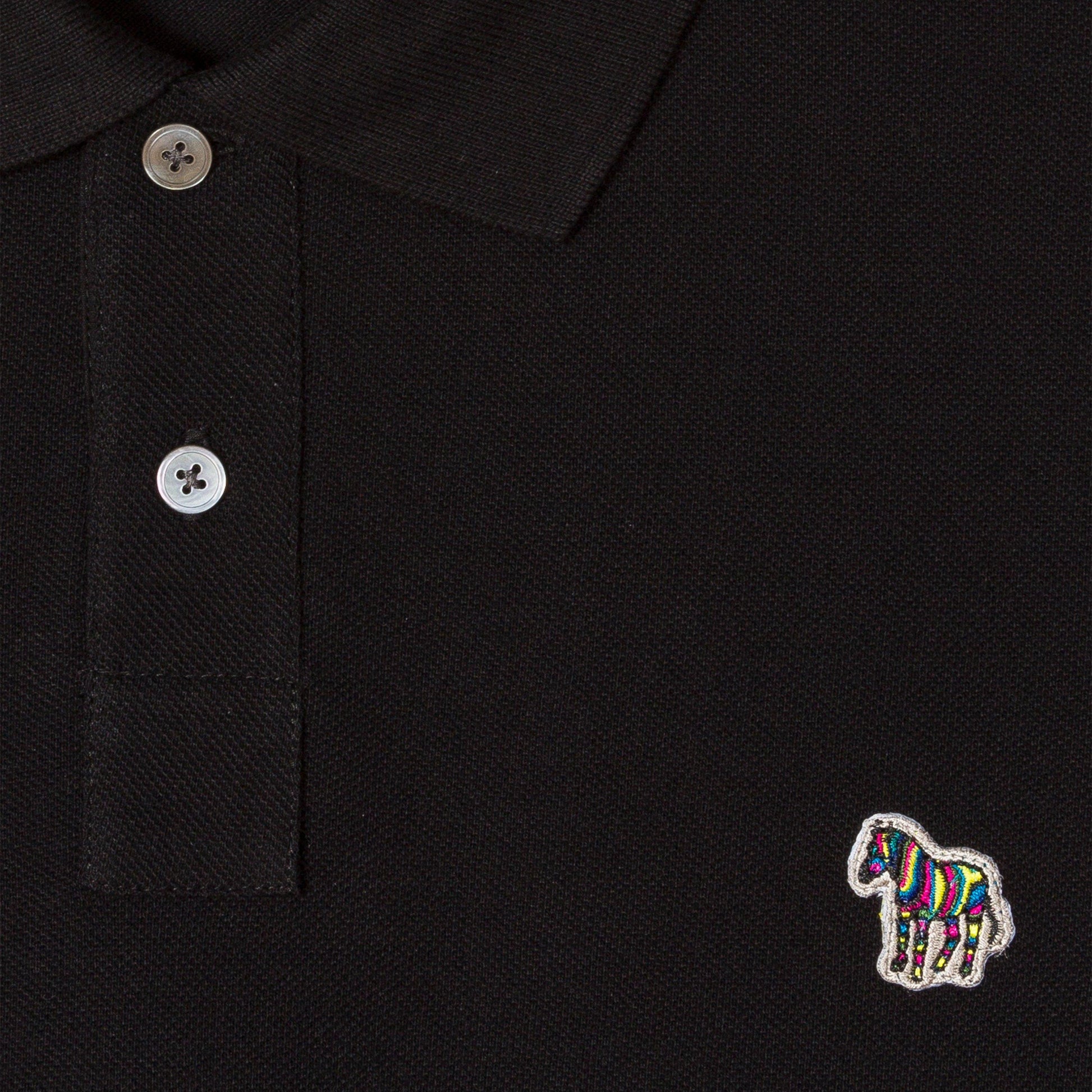 PS Paul Smith Men's Regular Fit Zebra Polo Shirt