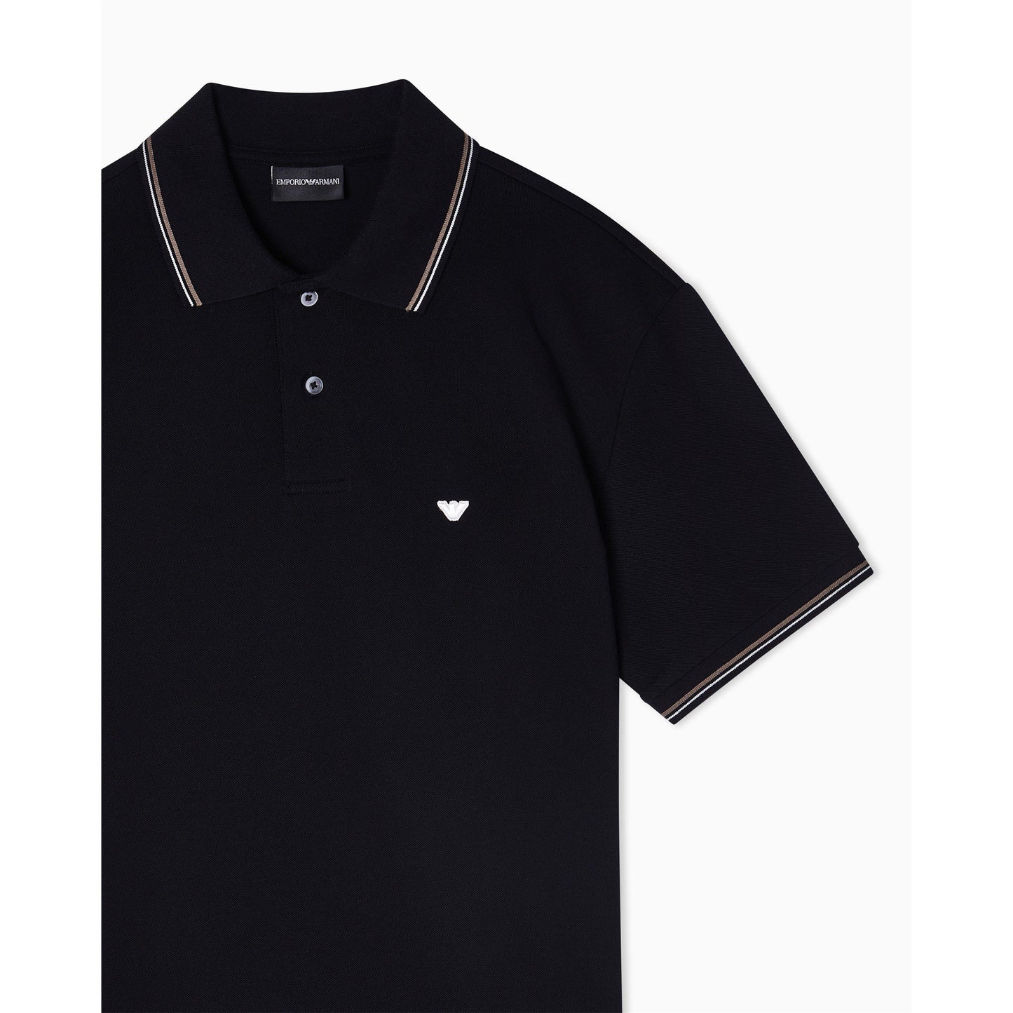 Emporio Armani Men's Short Sleeve Polo Shirt