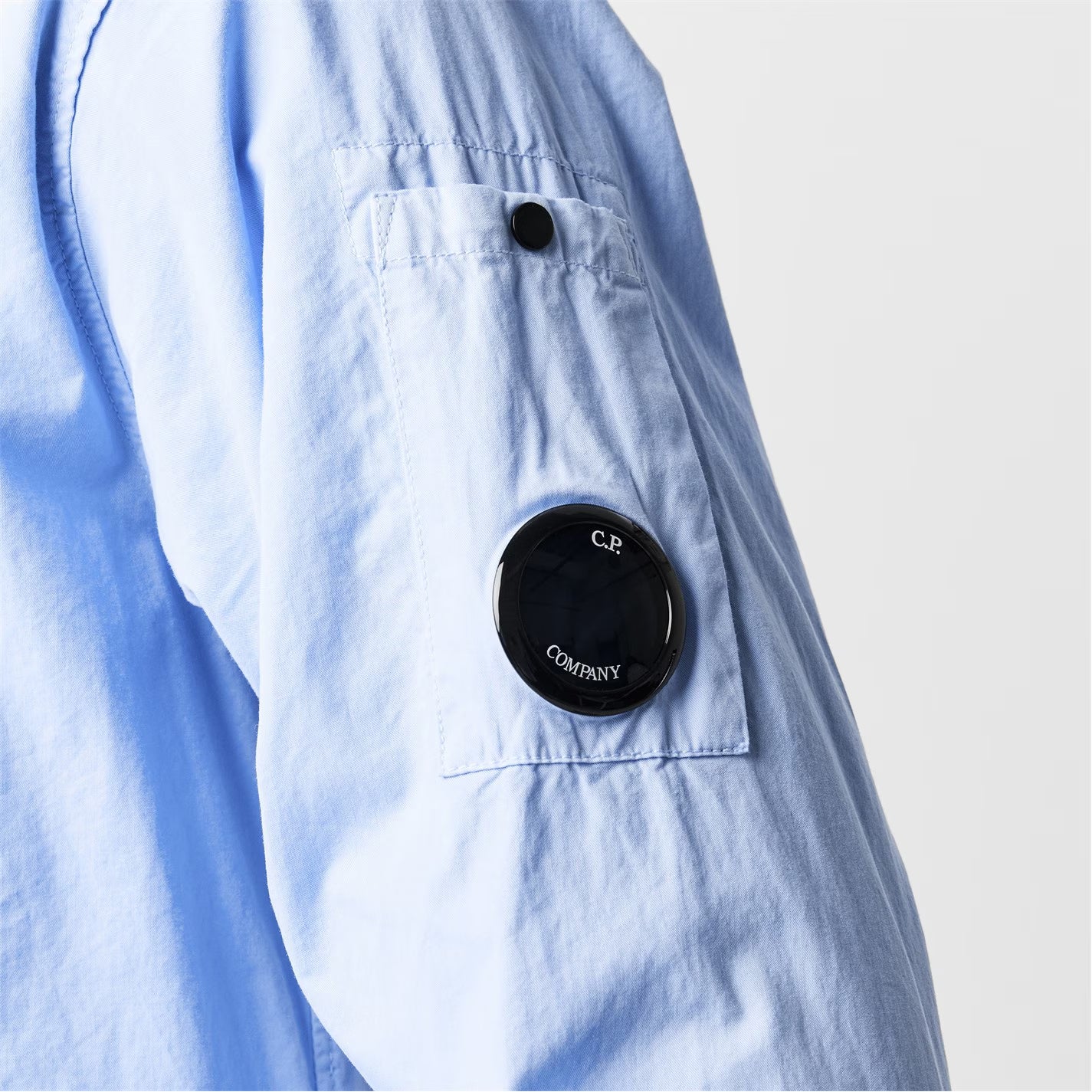 Men's Gabardine Lens Cotton Long Sleeve Overshirt