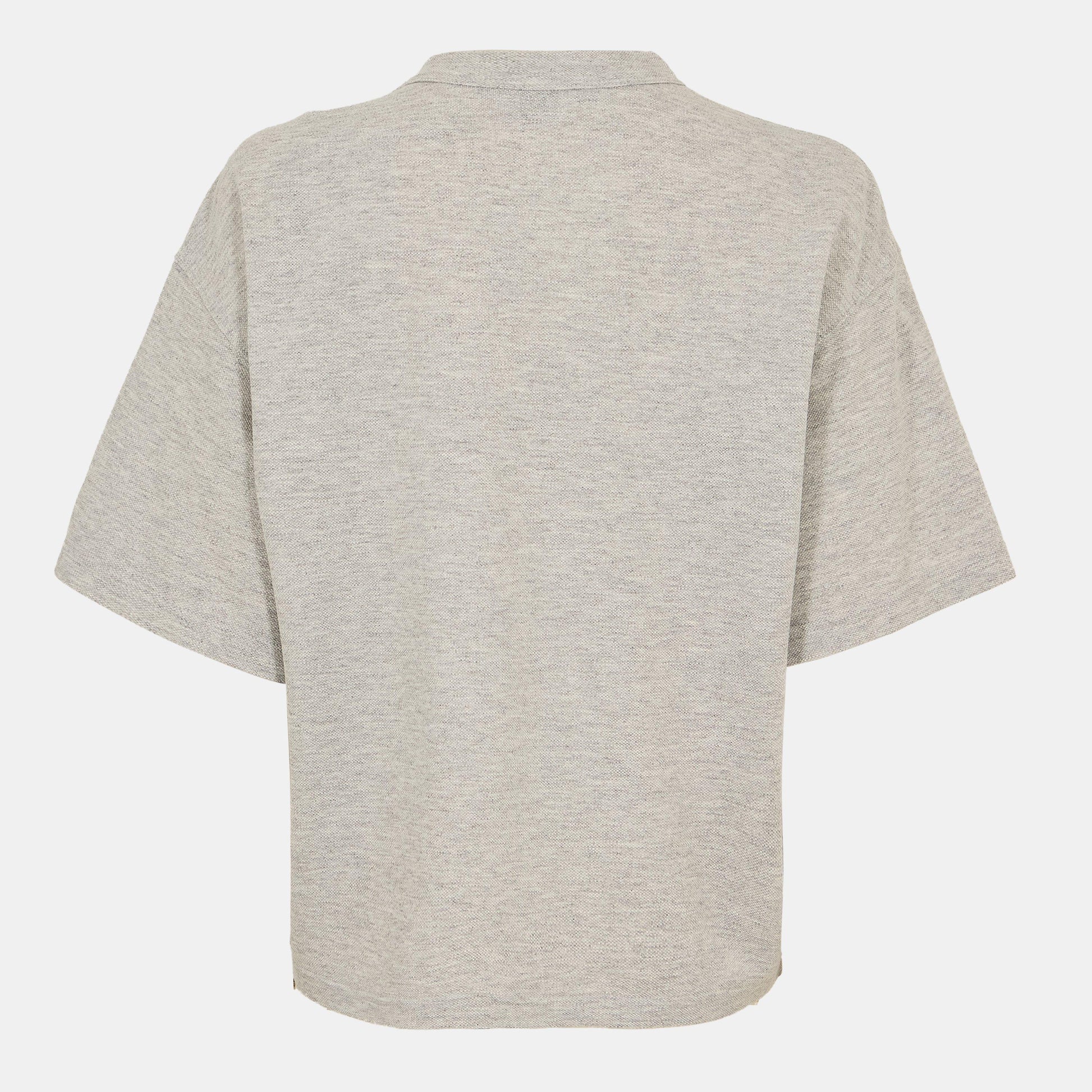 Saint Laurent Cassandre T-Shirt In Pique