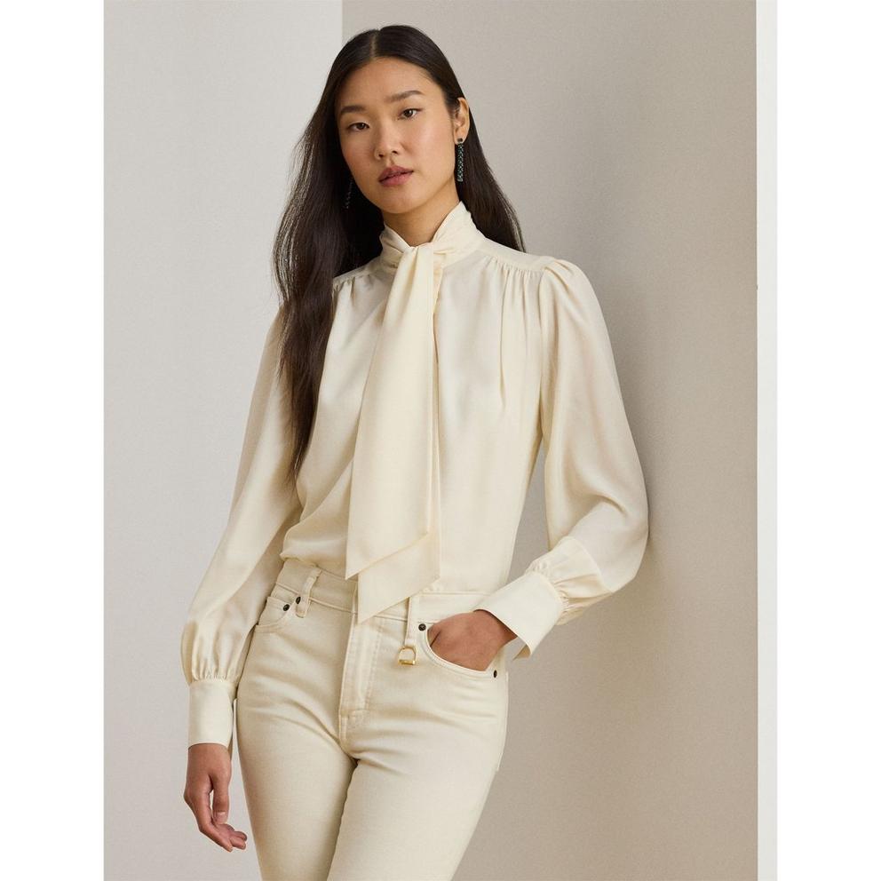 Lauren by Ralph Lauren Women's Long Sleeve Blouse