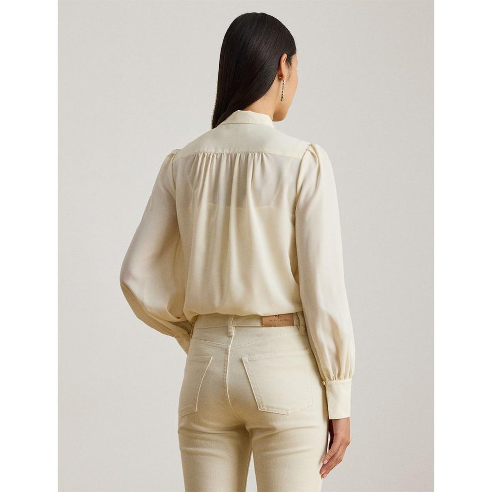 Lauren by Ralph Lauren Women's Long Sleeve Blouse