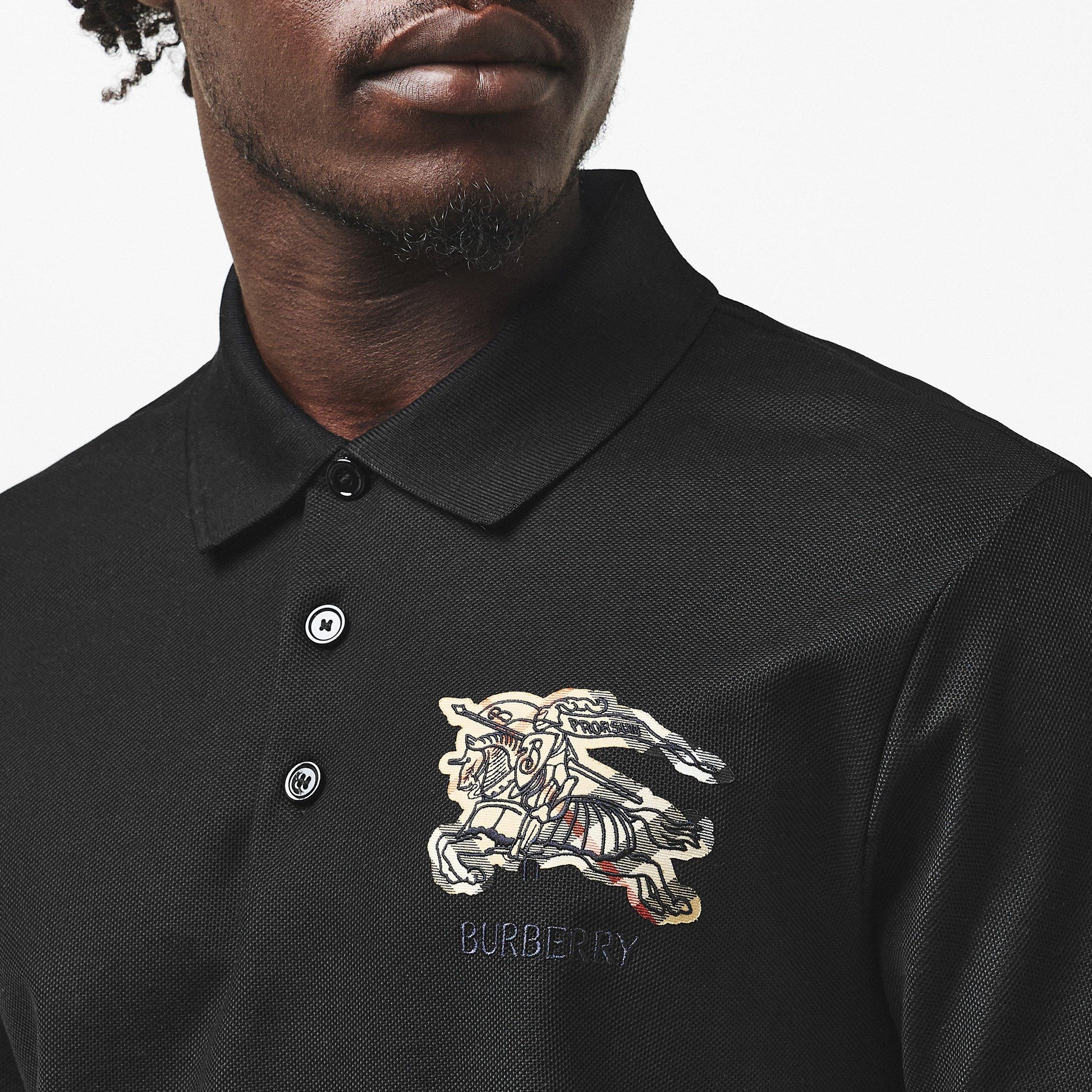 Burberry Men's Short Sleeve Tailored Fit Polo Shirt