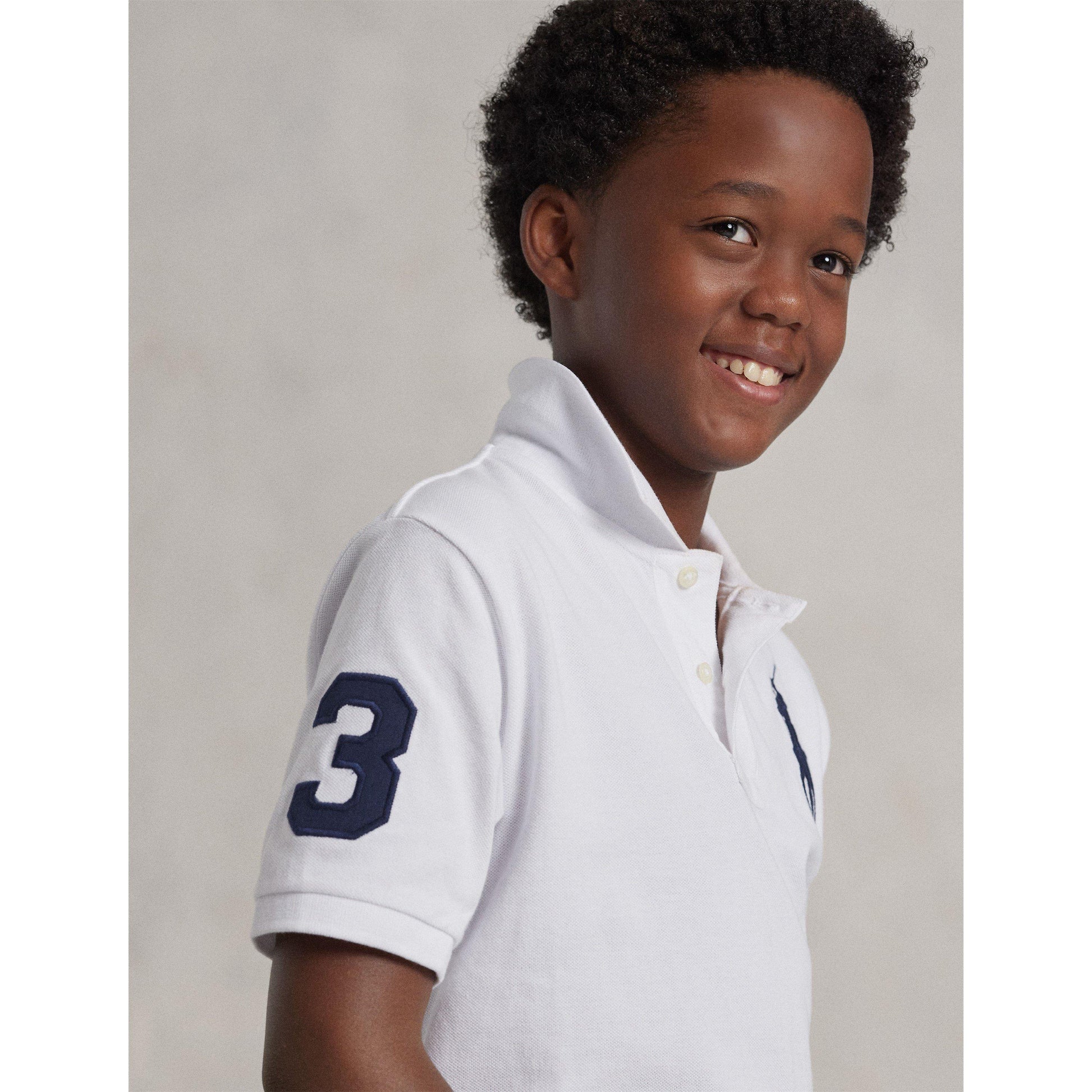 Polo Ralph Lauren Kids' Large Logo Short Sleeve Shirt