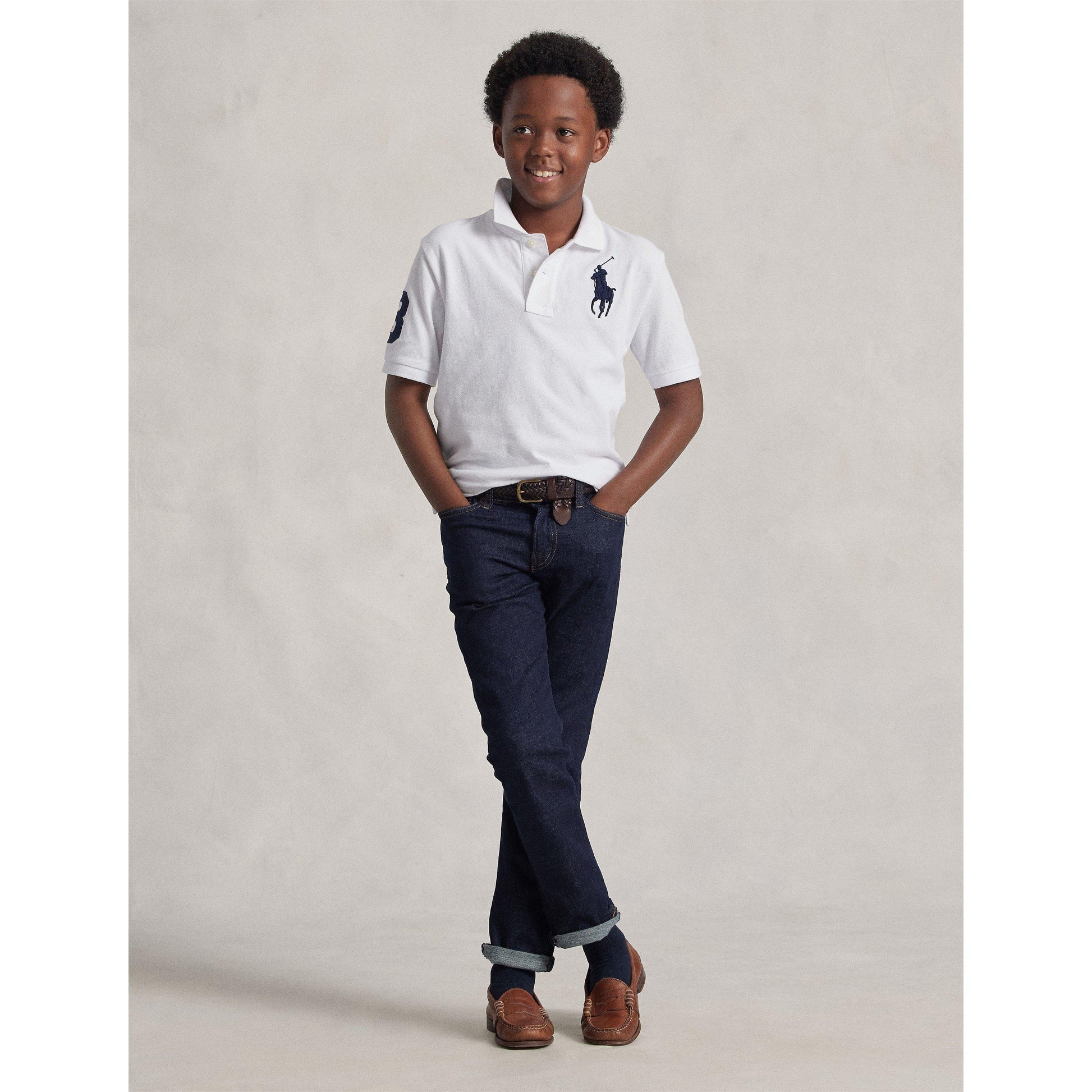 Polo Ralph Lauren Kids' Large Logo Short Sleeve Shirt