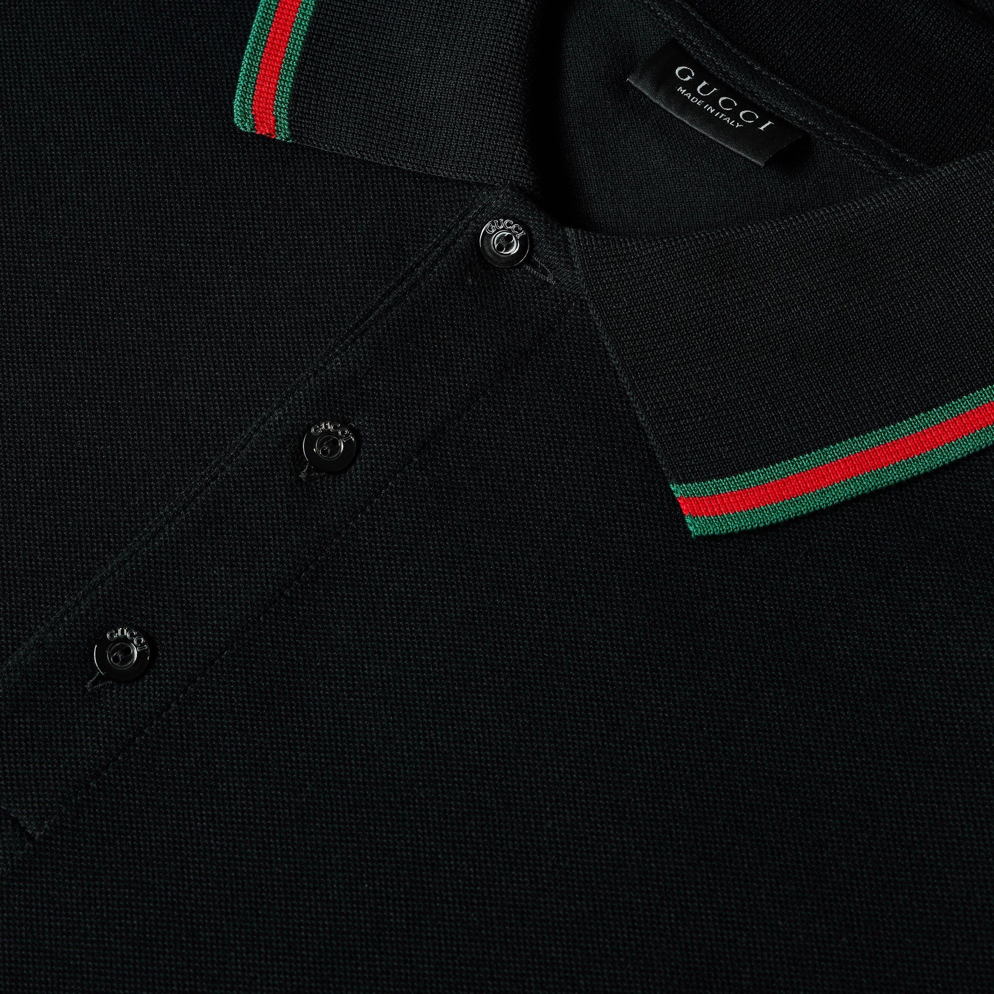 Gucci Gucci Web Trim Polo Sn05