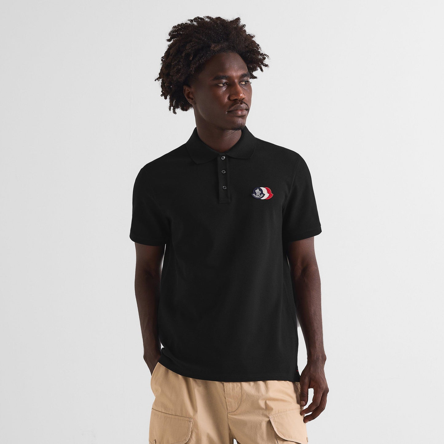 Moncler Men's Short Sleeve Polo Shirt
