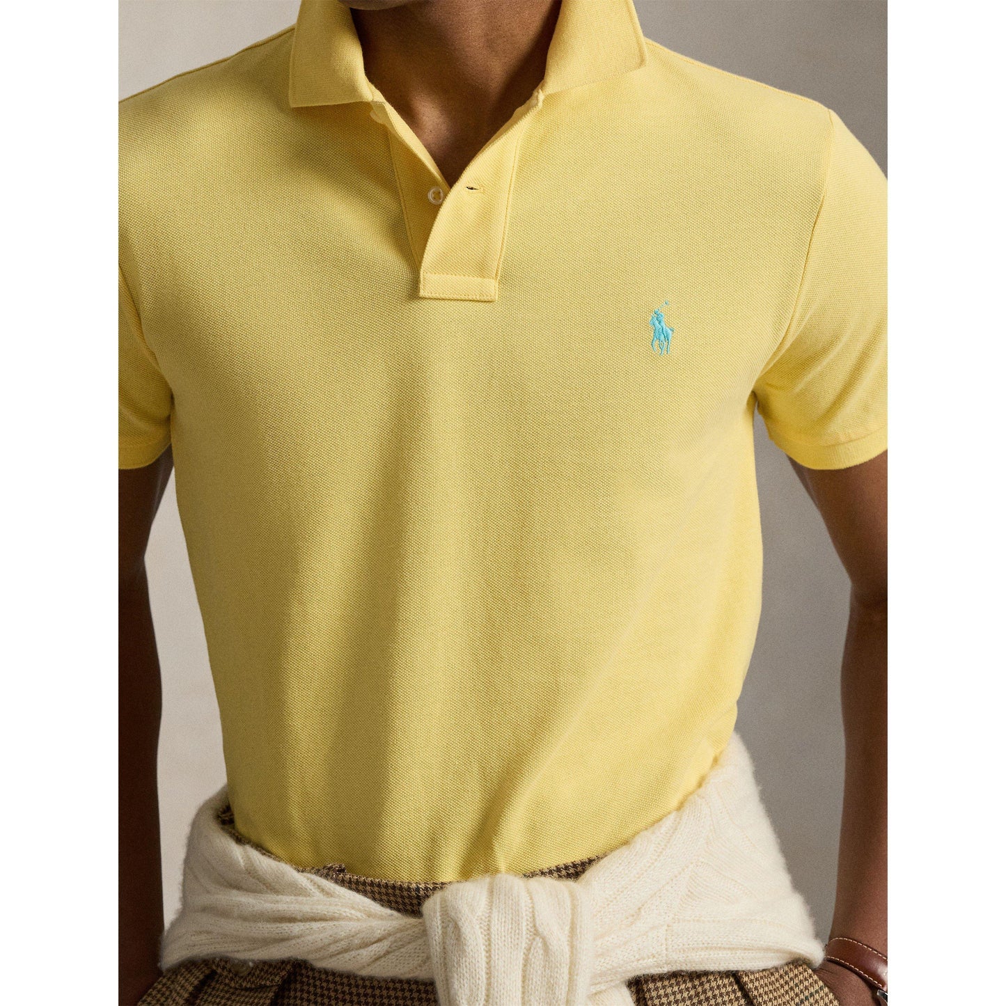 Polo Ralph Lauren Men's Custom Slim Short Sleeve Shirt