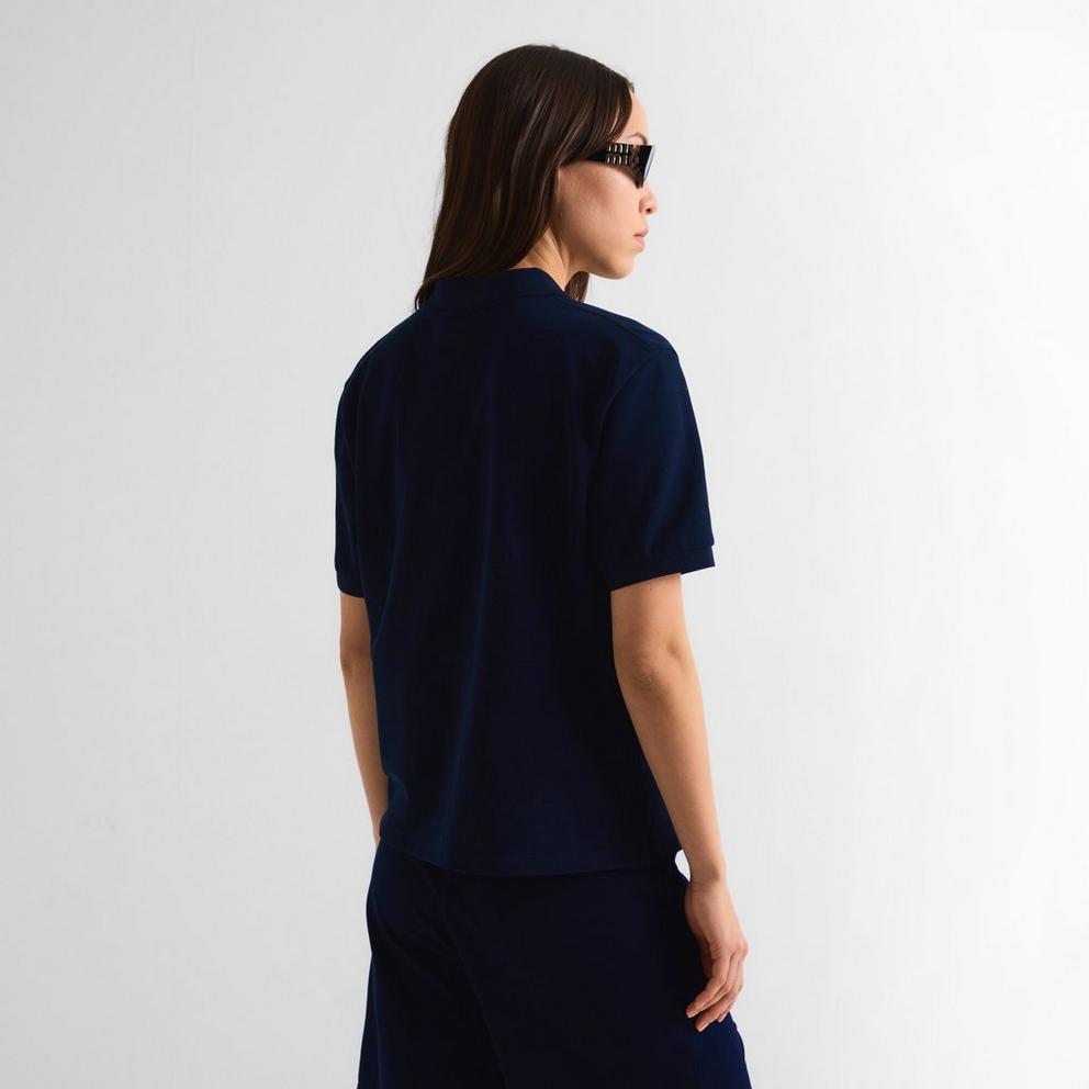 Miu Miu Women's Piquet Short Sleeve Polo Shirt