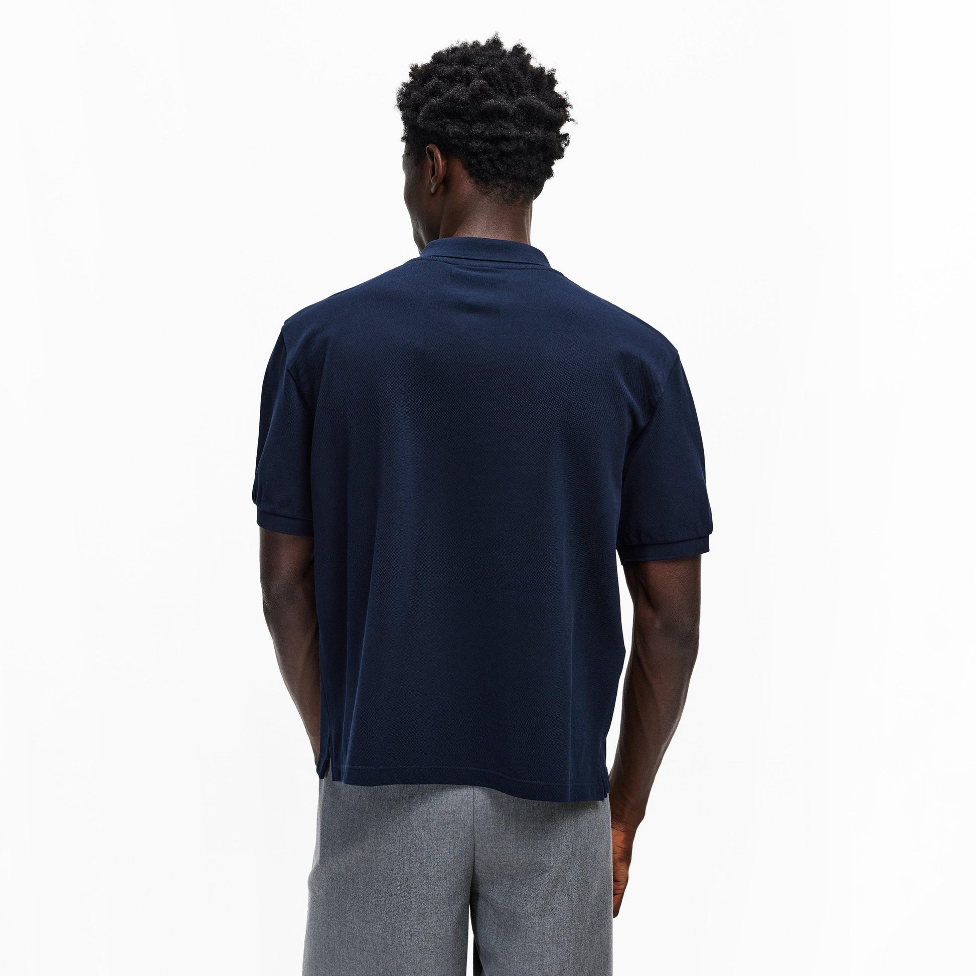 Miu Miu Men's Piquet Short Sleeve Polo Shirt