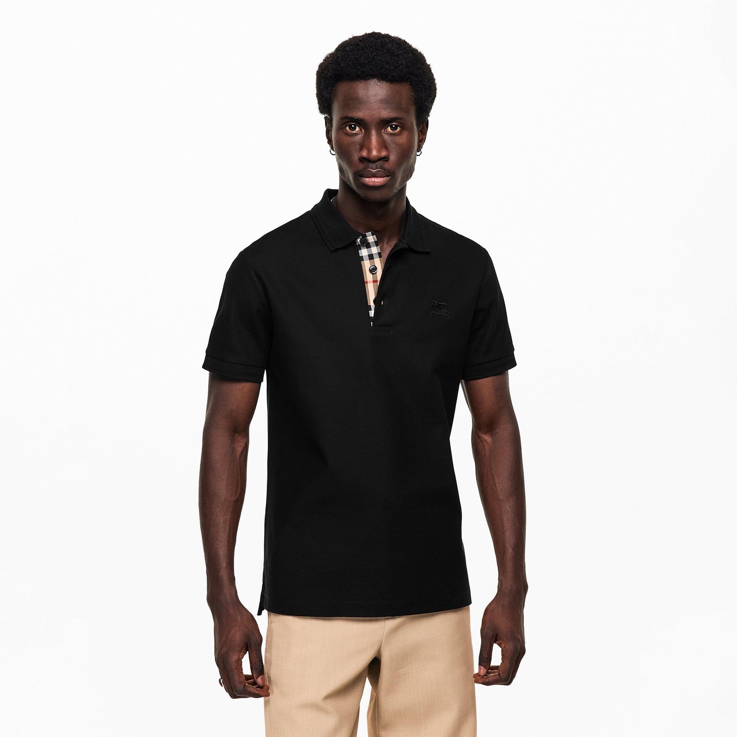 Burberry Men's Short Sleeve Polo Shirt