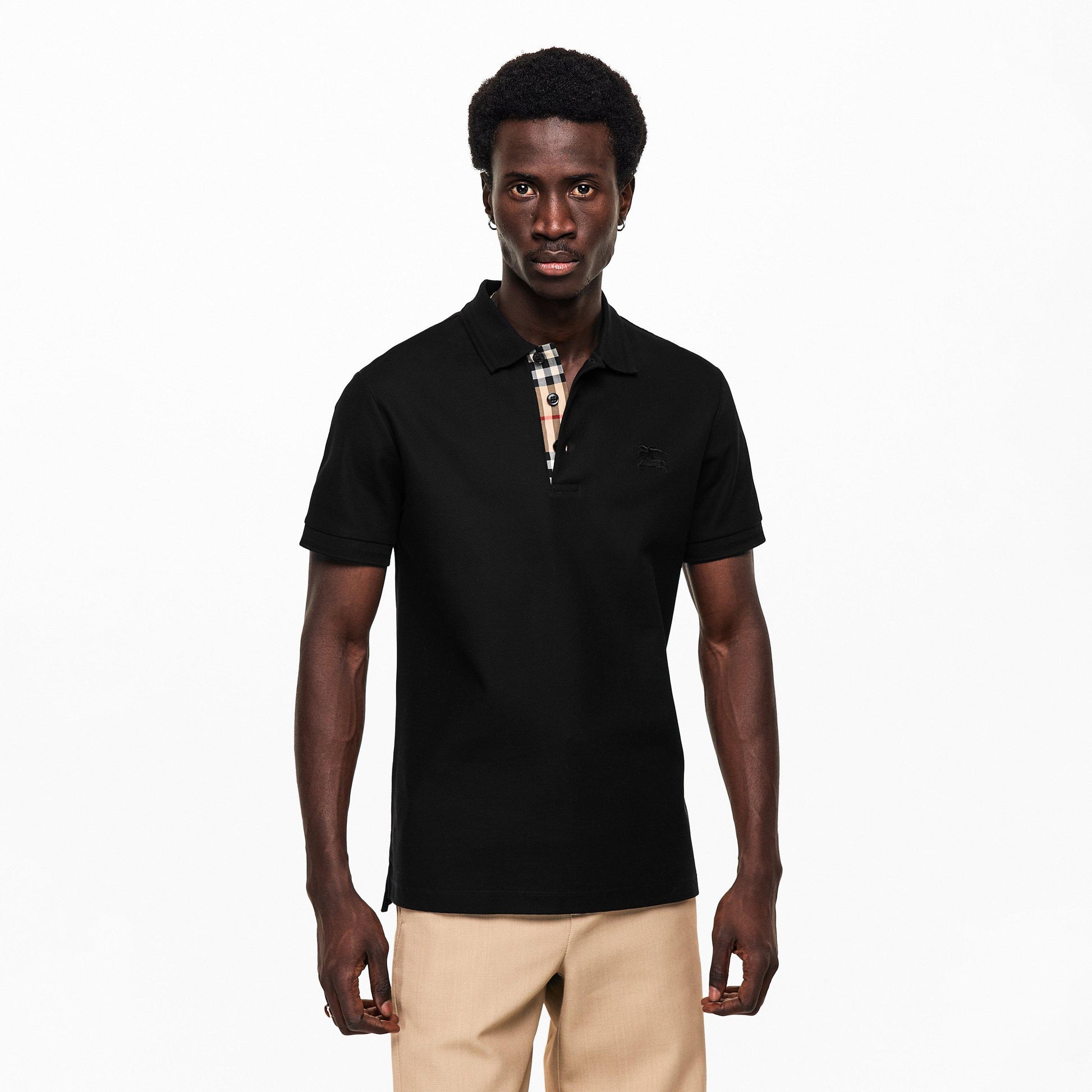 Burberry Men's Short Sleeve Polo Shirt