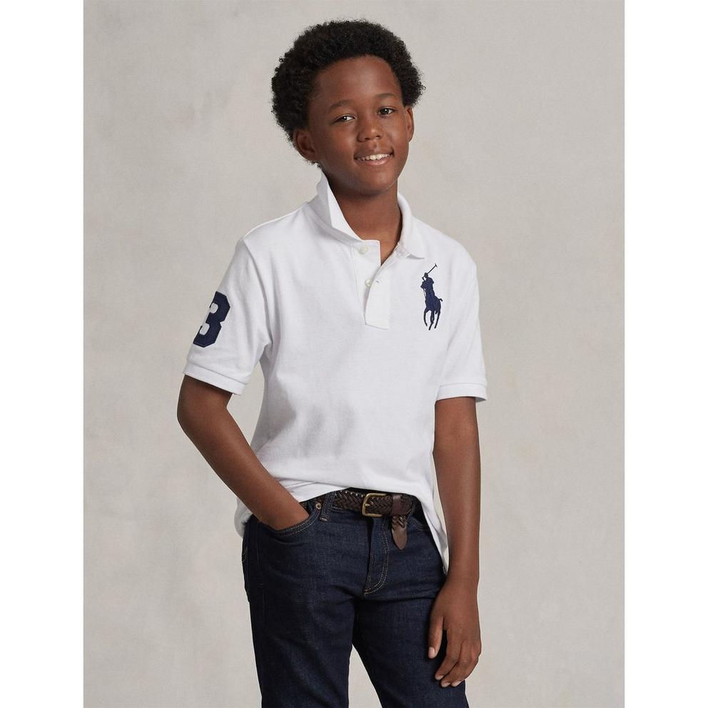 Polo Ralph Lauren Kids' Large Pony Short Sleeve Polo Shirt