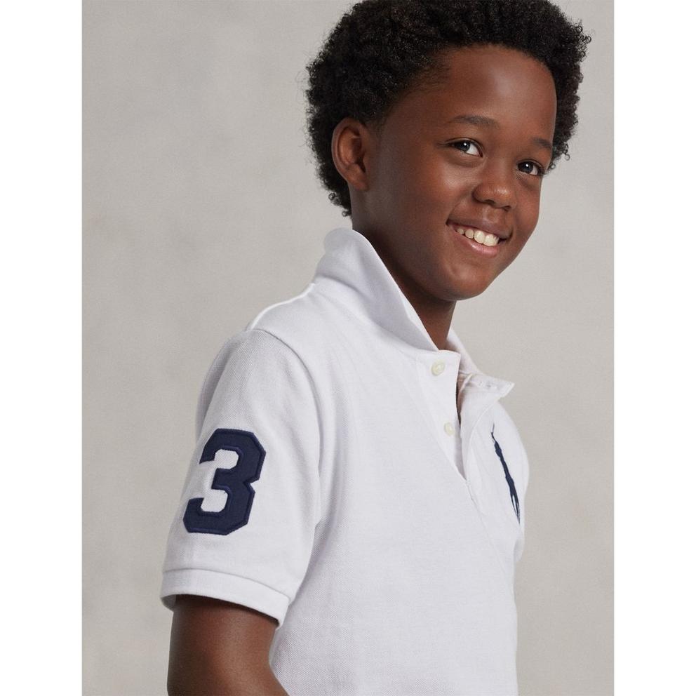Polo Ralph Lauren Kids' Large Pony Short Sleeve Polo Shirt